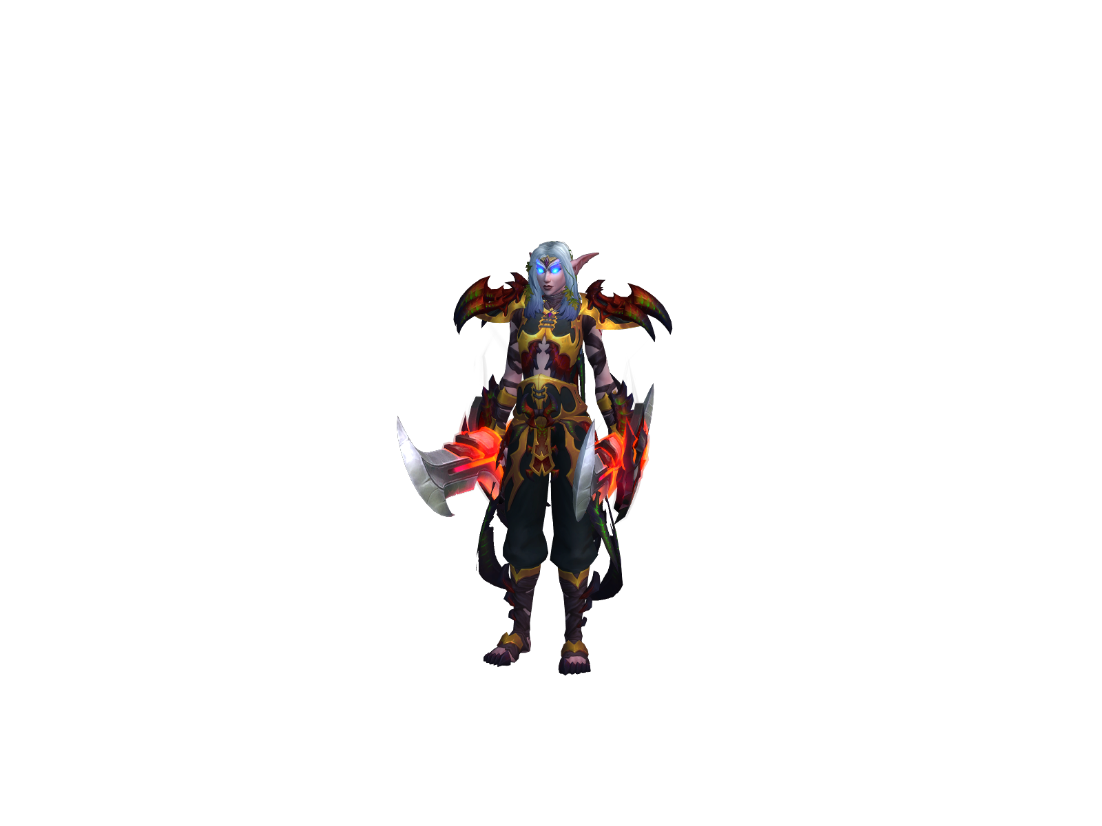 Karuda 3D character render