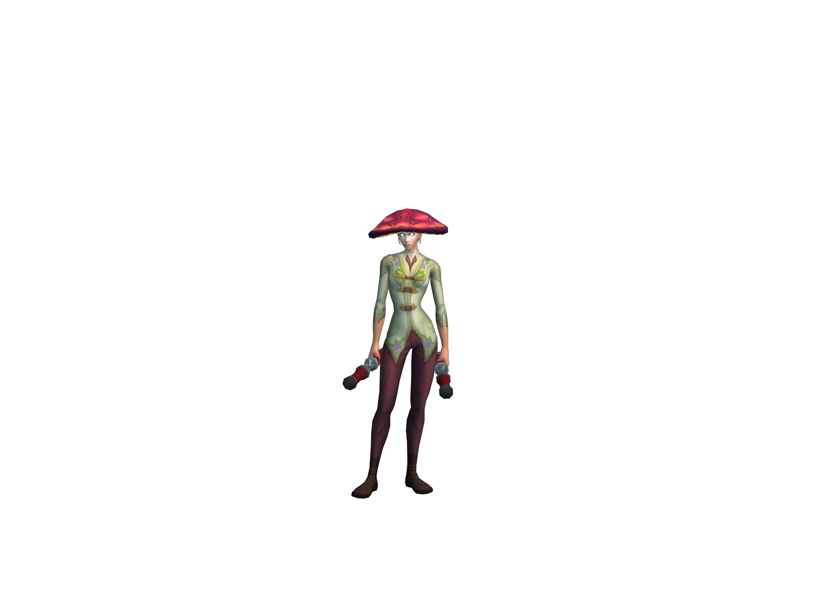 Inuzini 3D character render