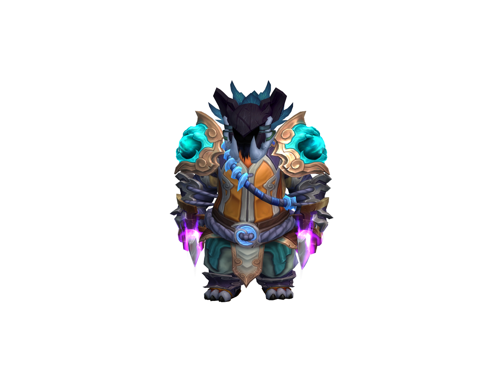 Hoongpa 3D character render