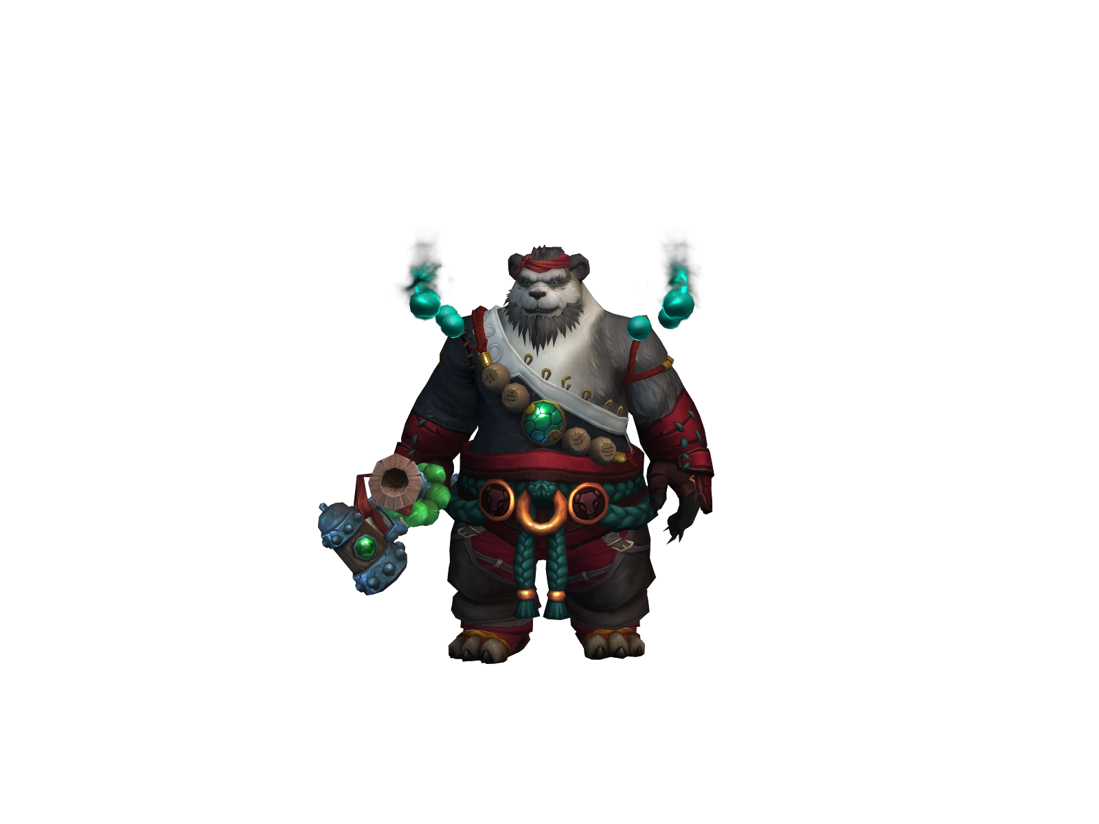 Smokepunda 3D character render