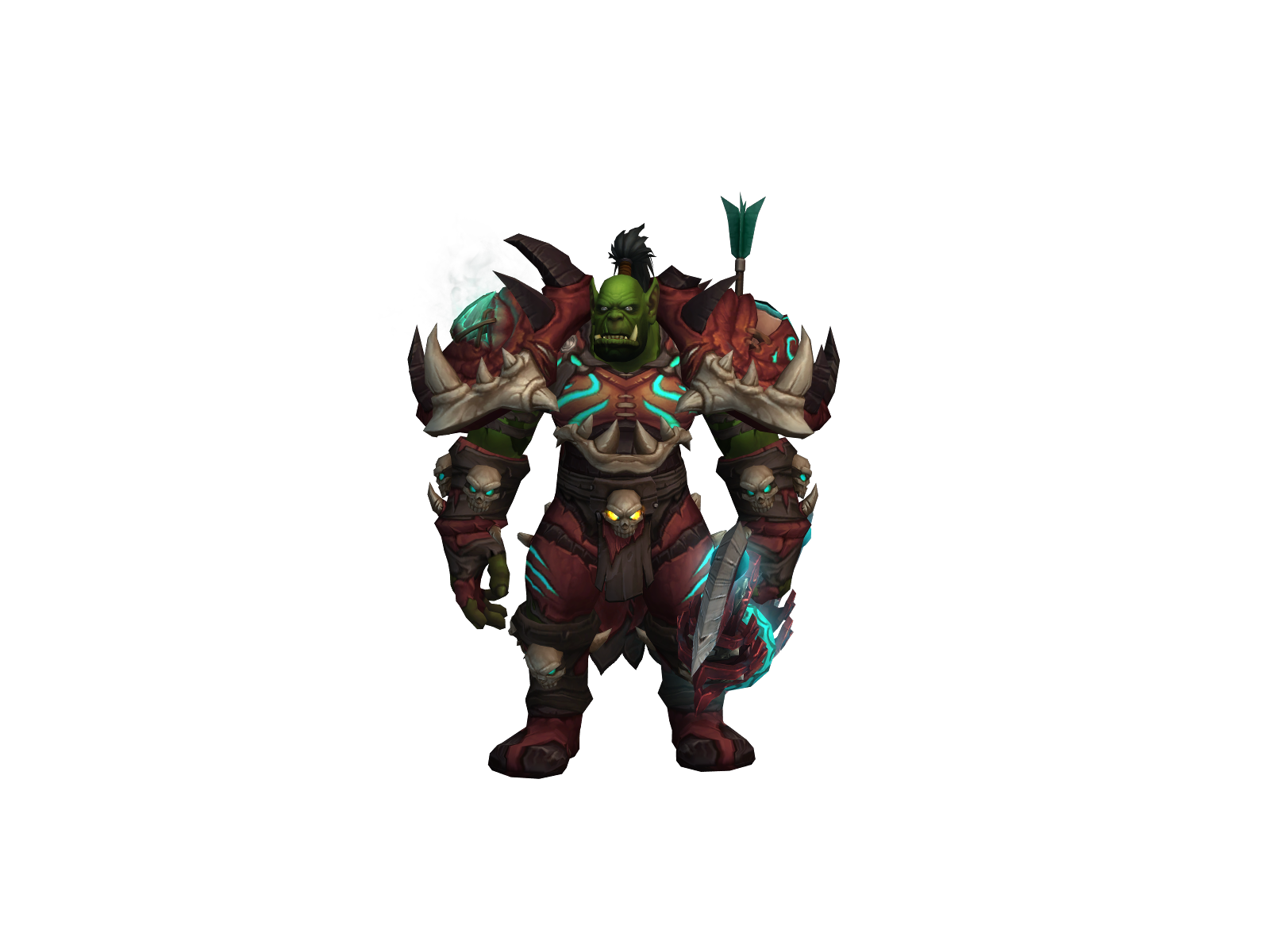 Fedán 3D character render