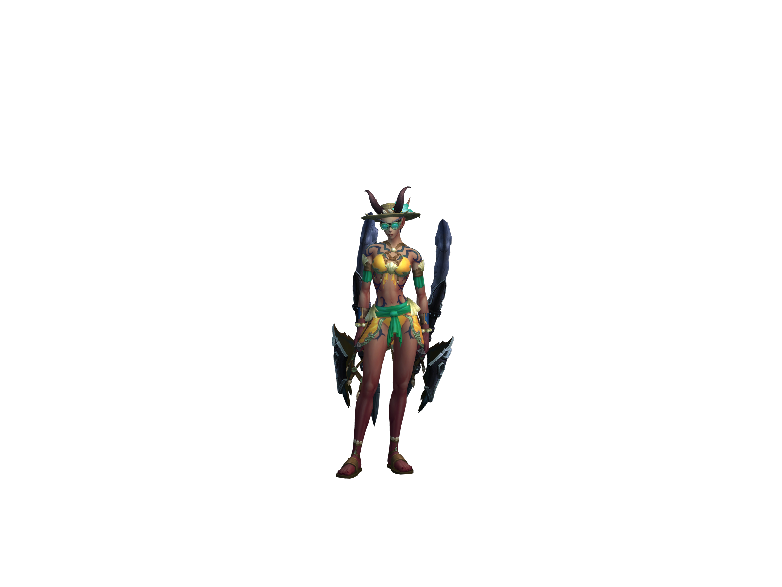 Shddev 3D character render
