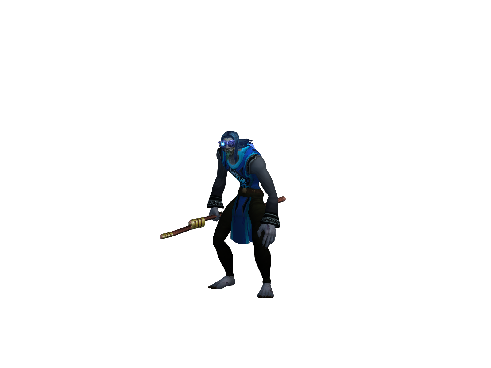 Grokmw 3D character render