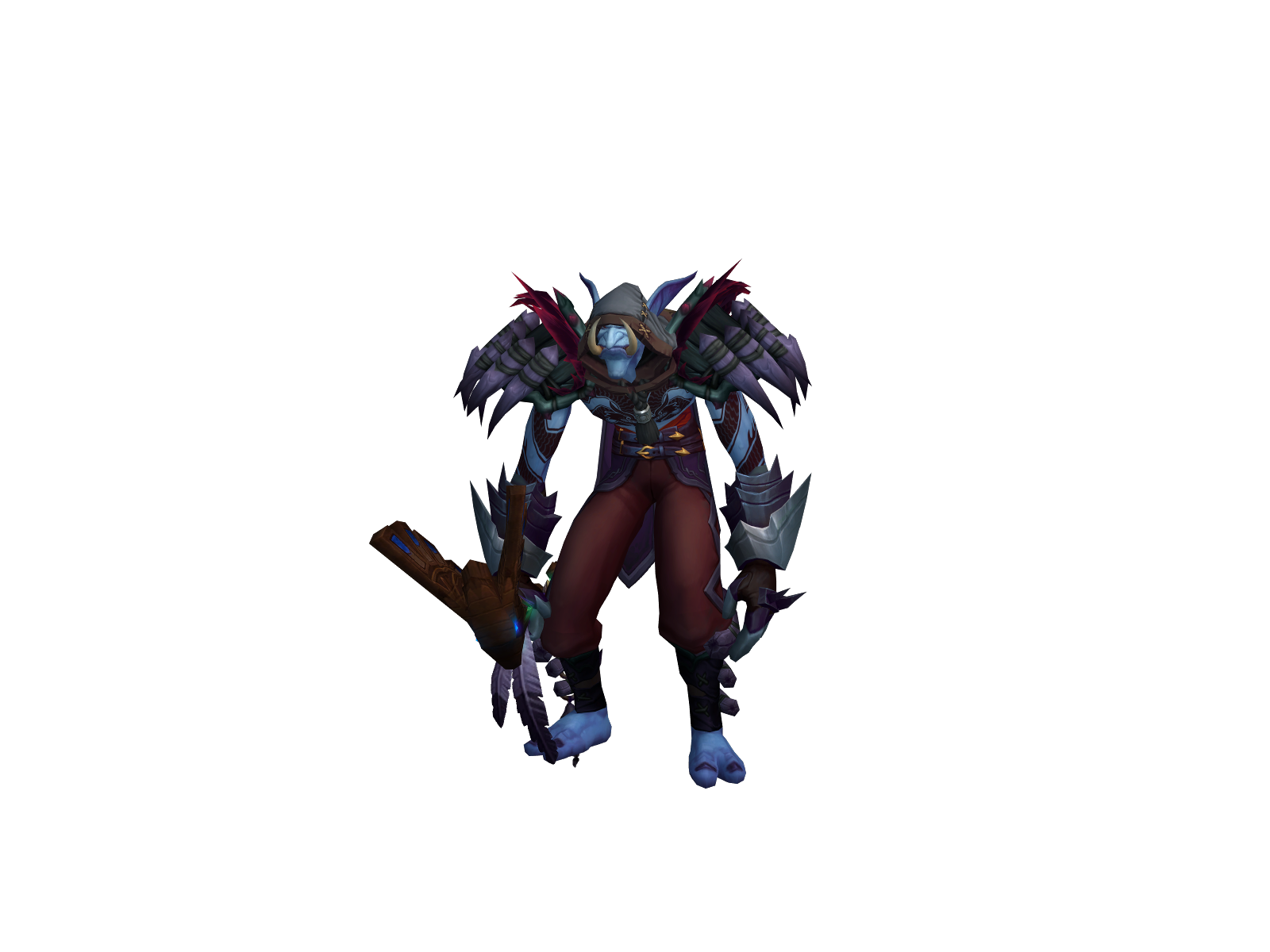 Blöödfang 3D character render