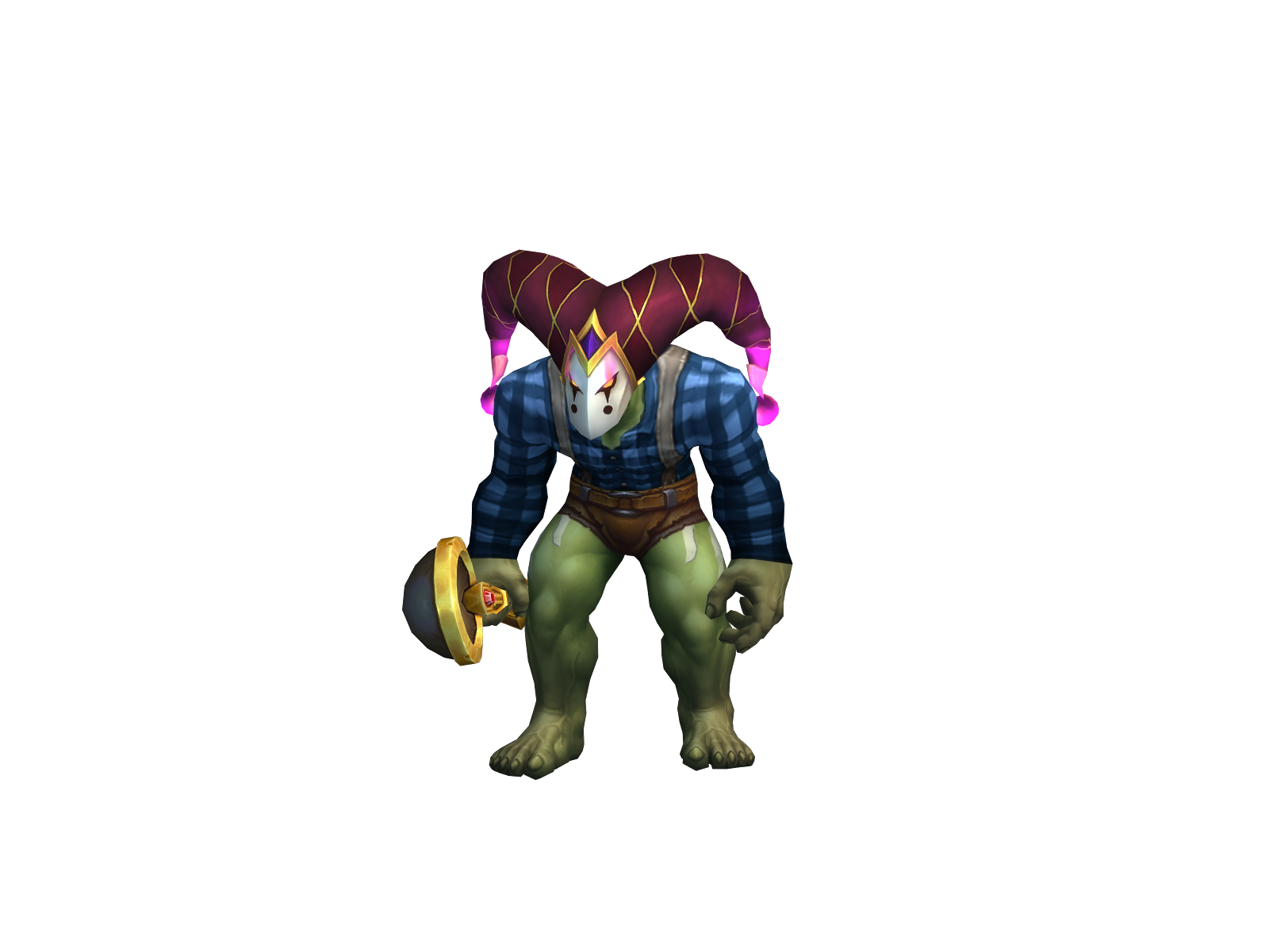 Zzobba 3D character render