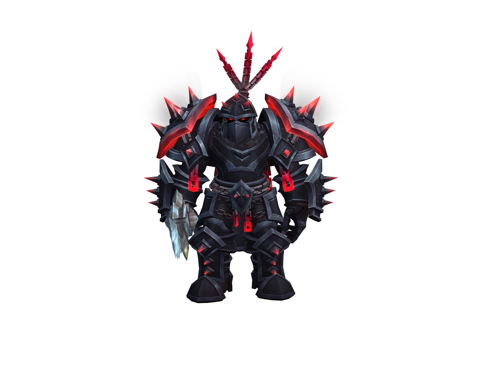 Dukagã 3D character render