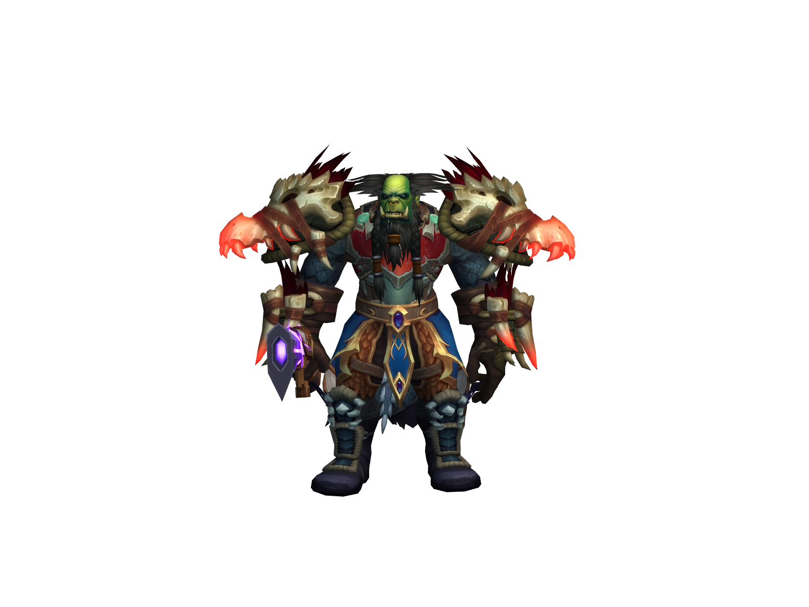 Òrç 3D character render