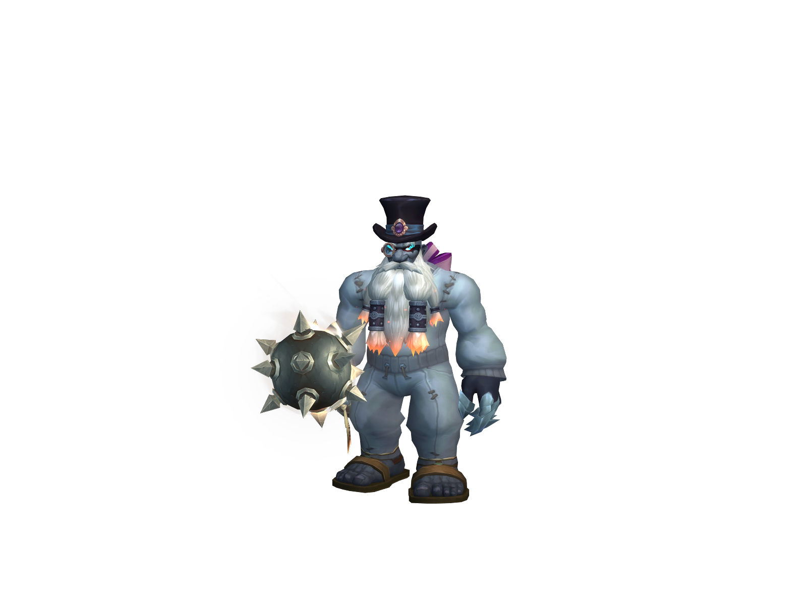 Grabgrab 3D character render
