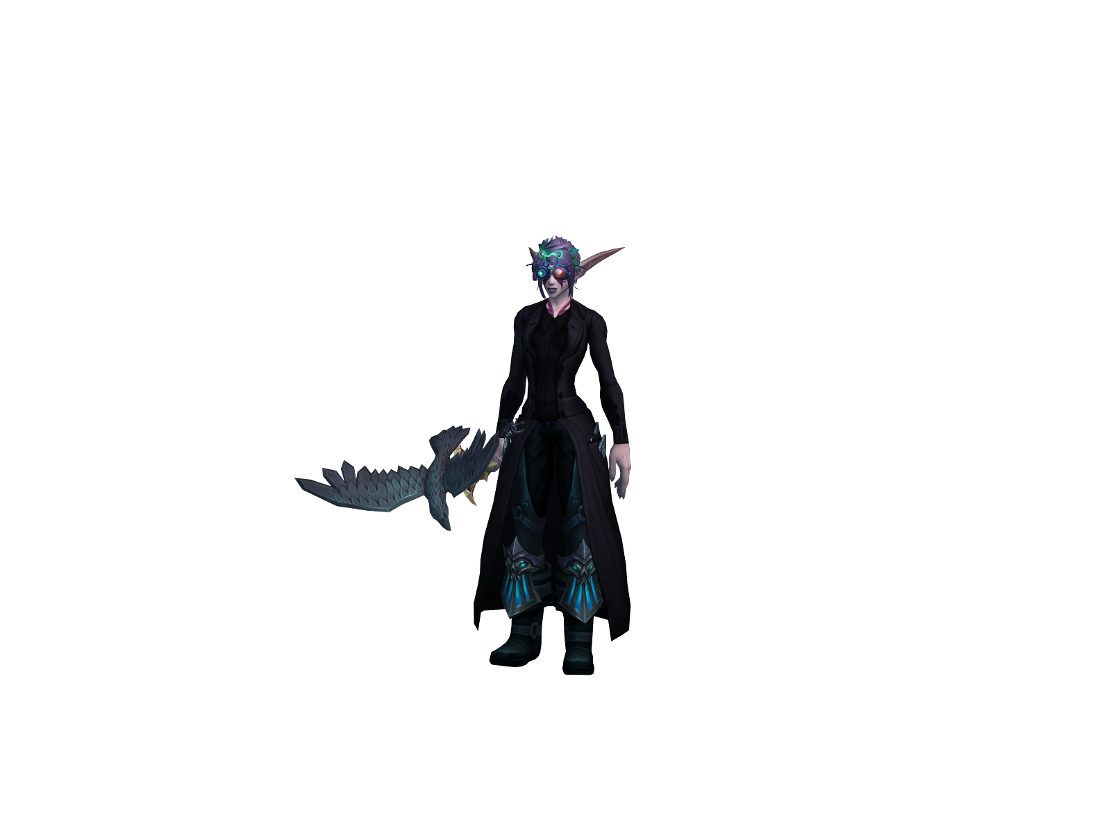 Frozenhern 3D character render