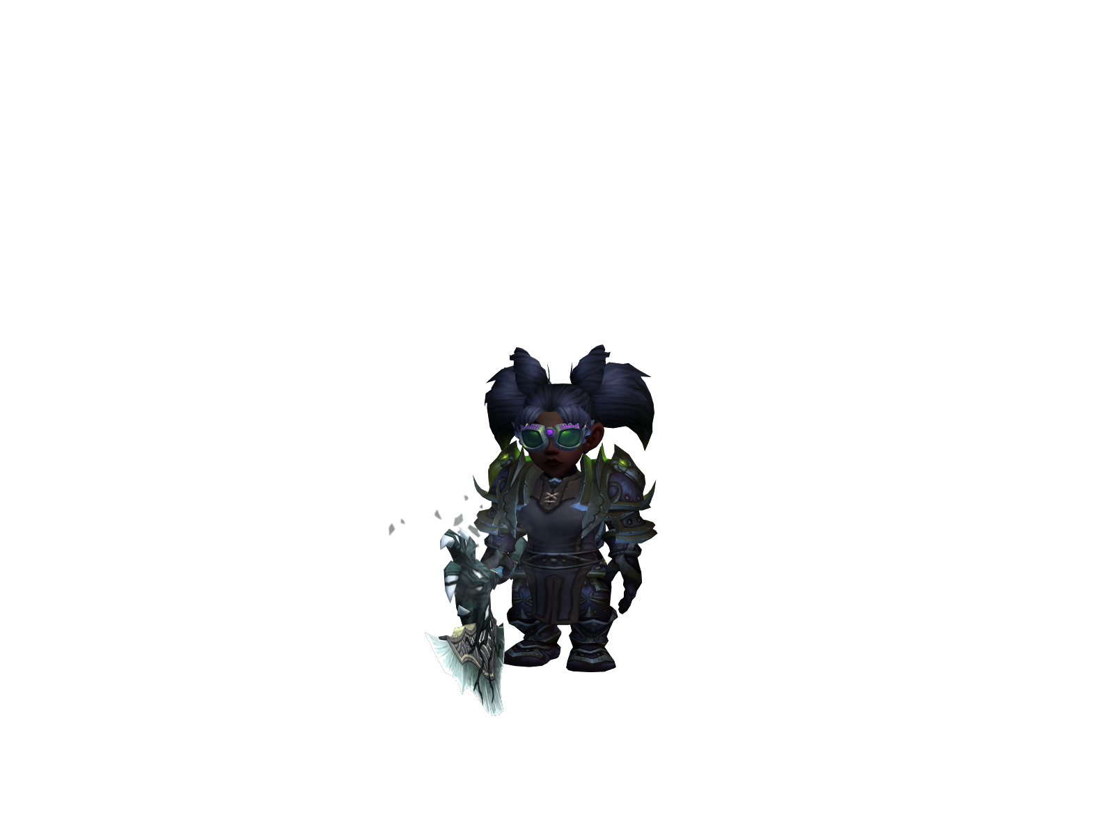 Catwarr 3D character render