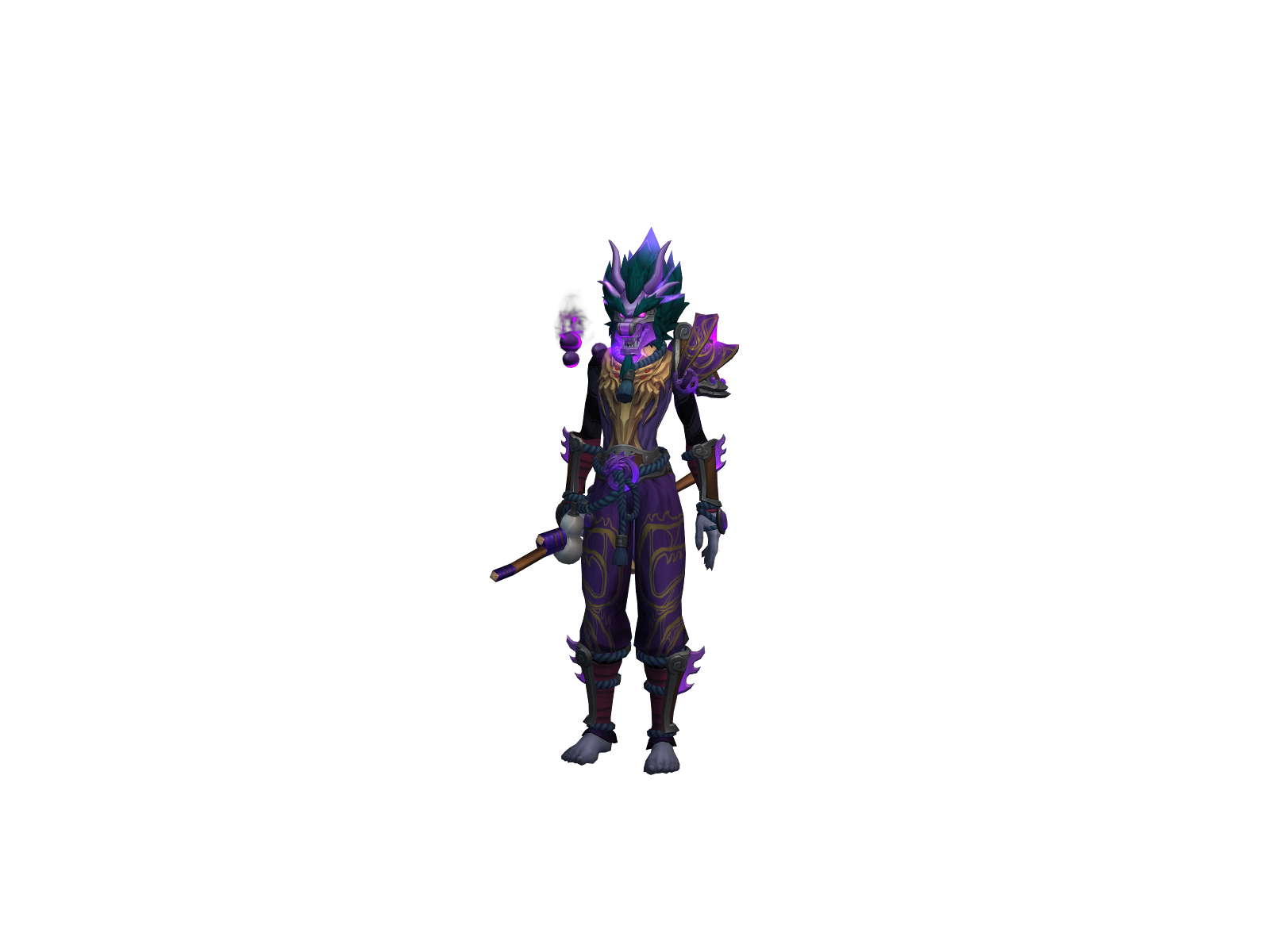 Theldelf 3D character render
