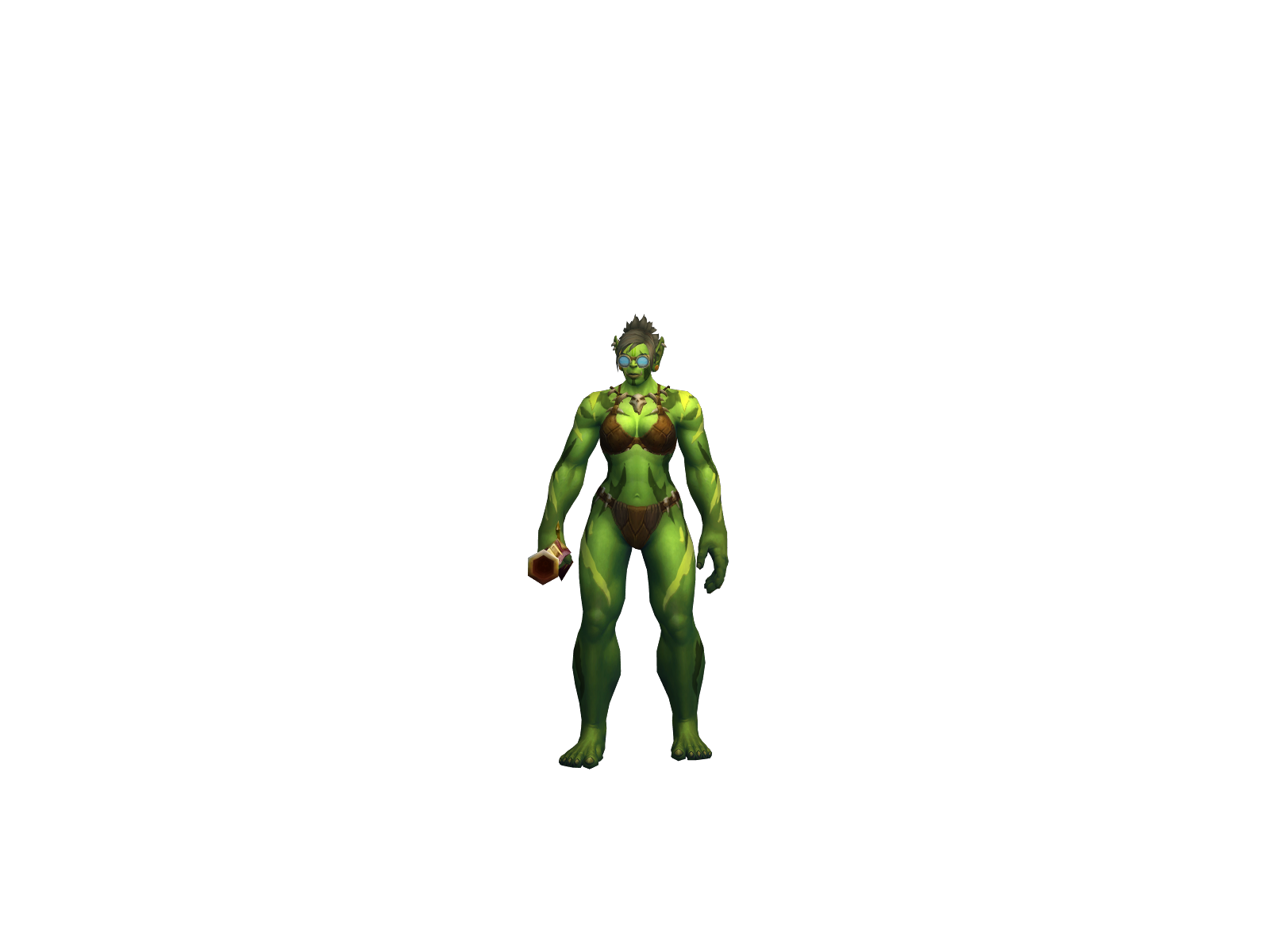 Okaskkaia 3D character render
