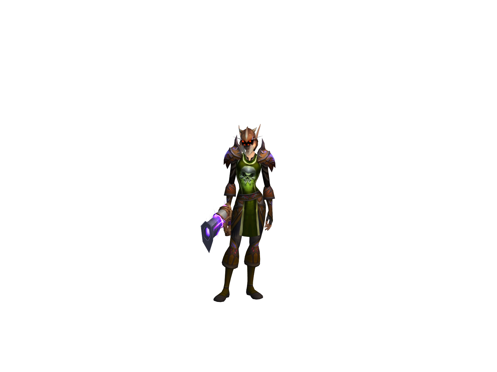Quethis 3D character render