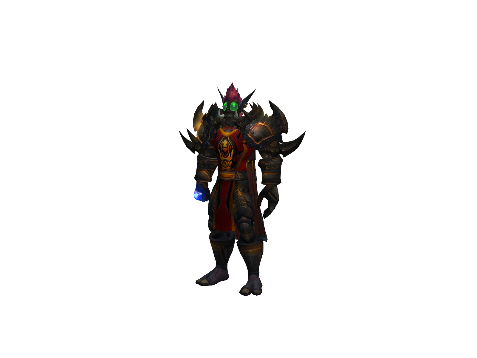 Sírfuxalot 3D character render