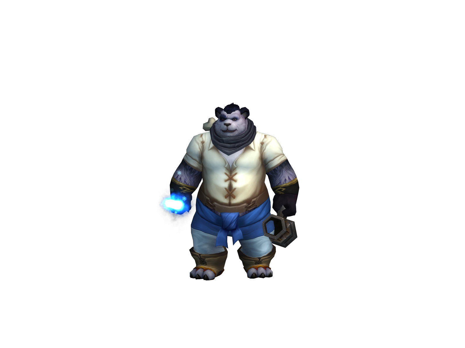 Rnjin 3D character render