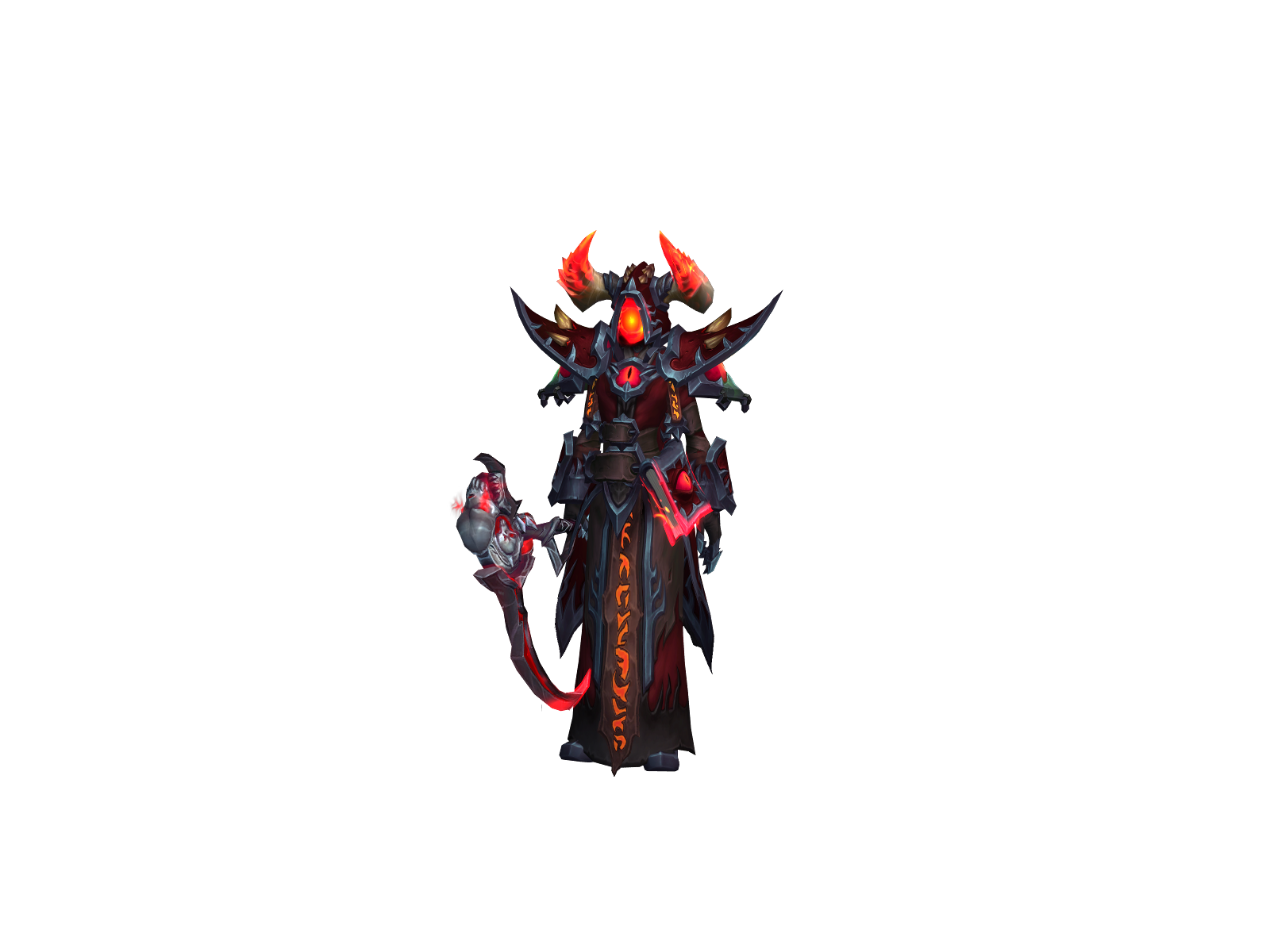 Kenstwarlock 3D character render