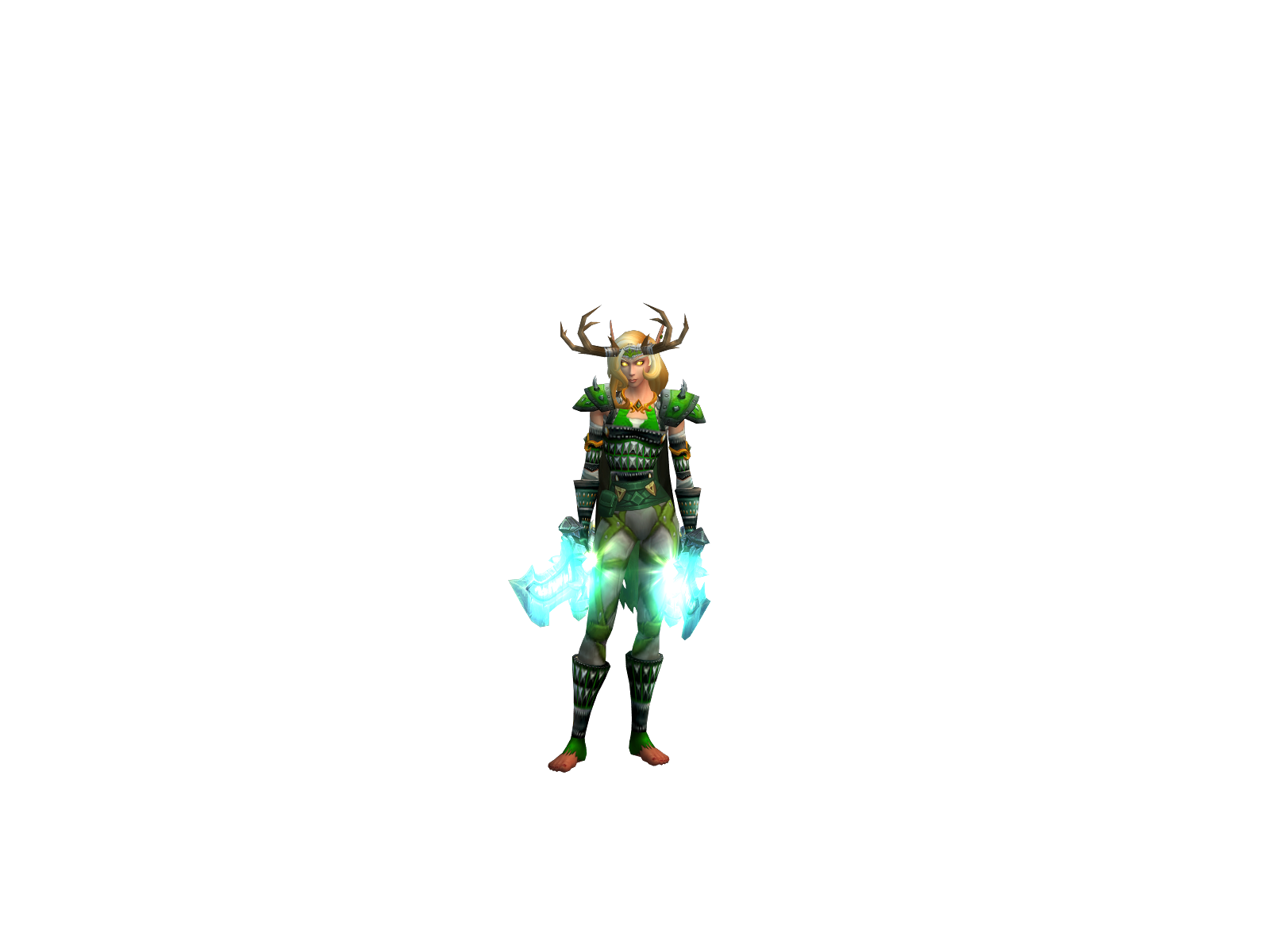 Sylethi 3D character render