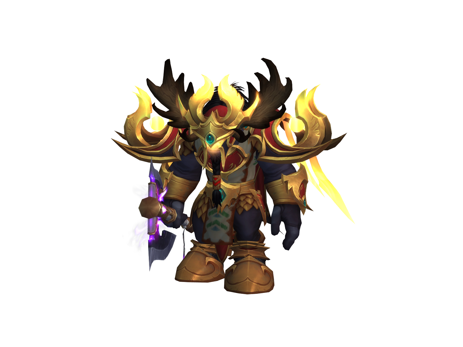 Cosmicaxe 3D character render