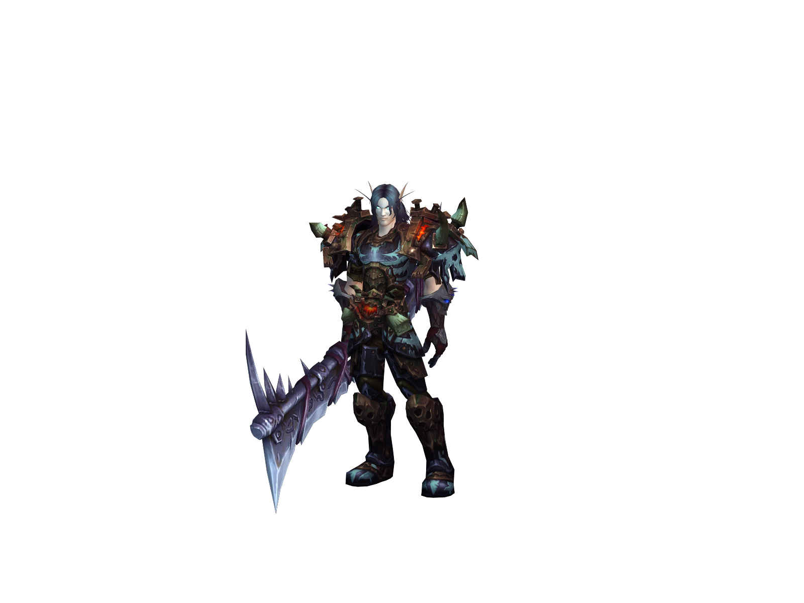 Garganut 3D character render