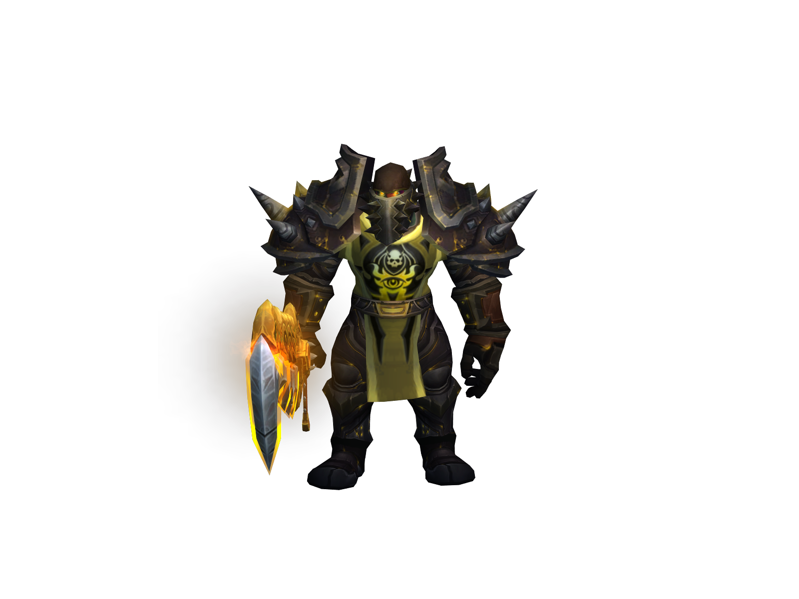 Warrbott 3D character render