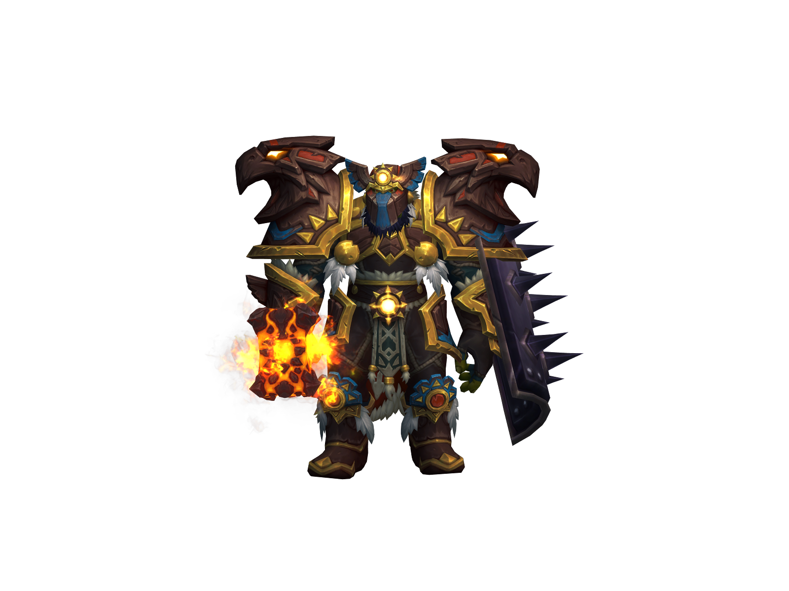 Sahman 3D character render