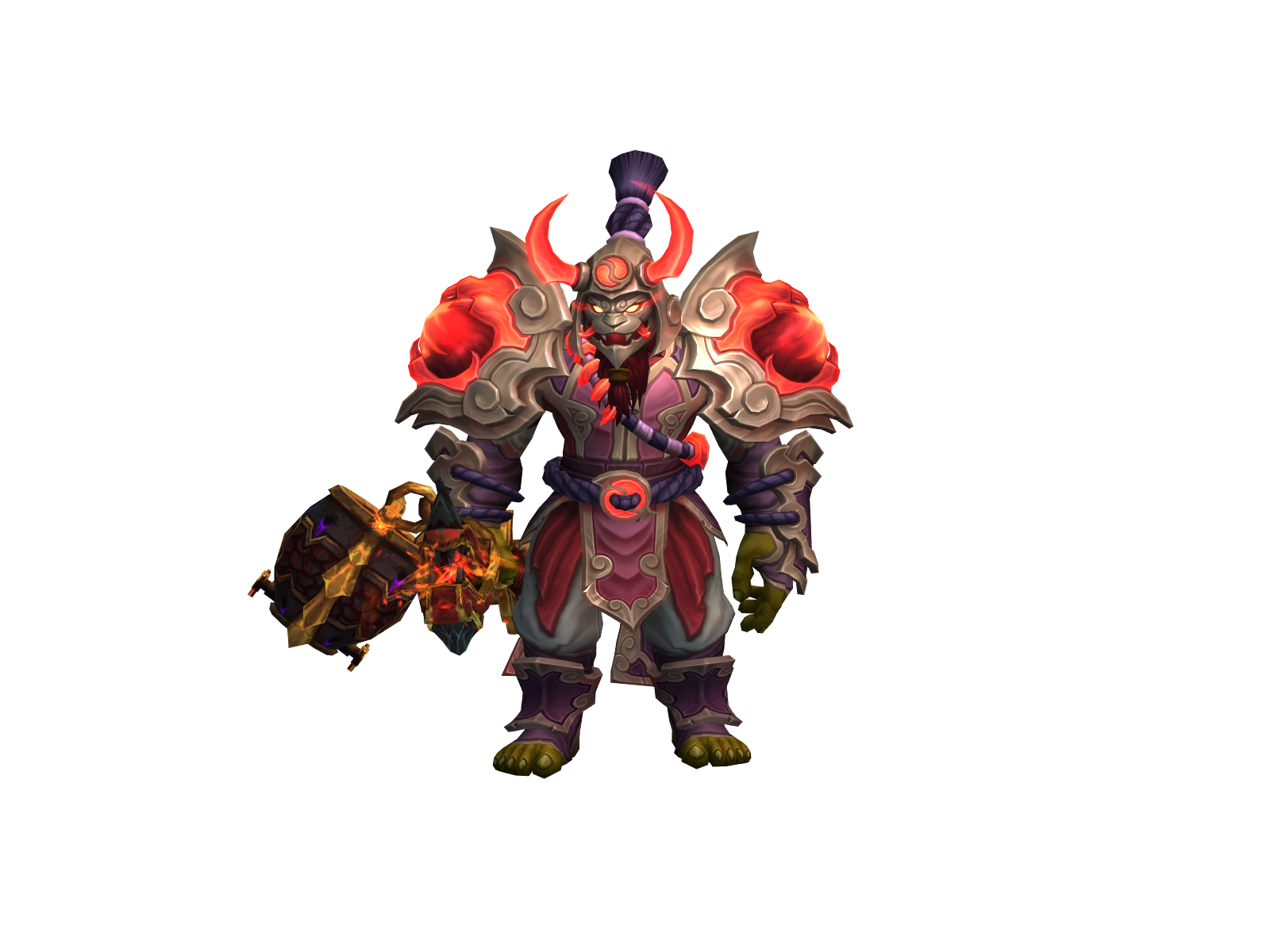 Enkoa 3D character render