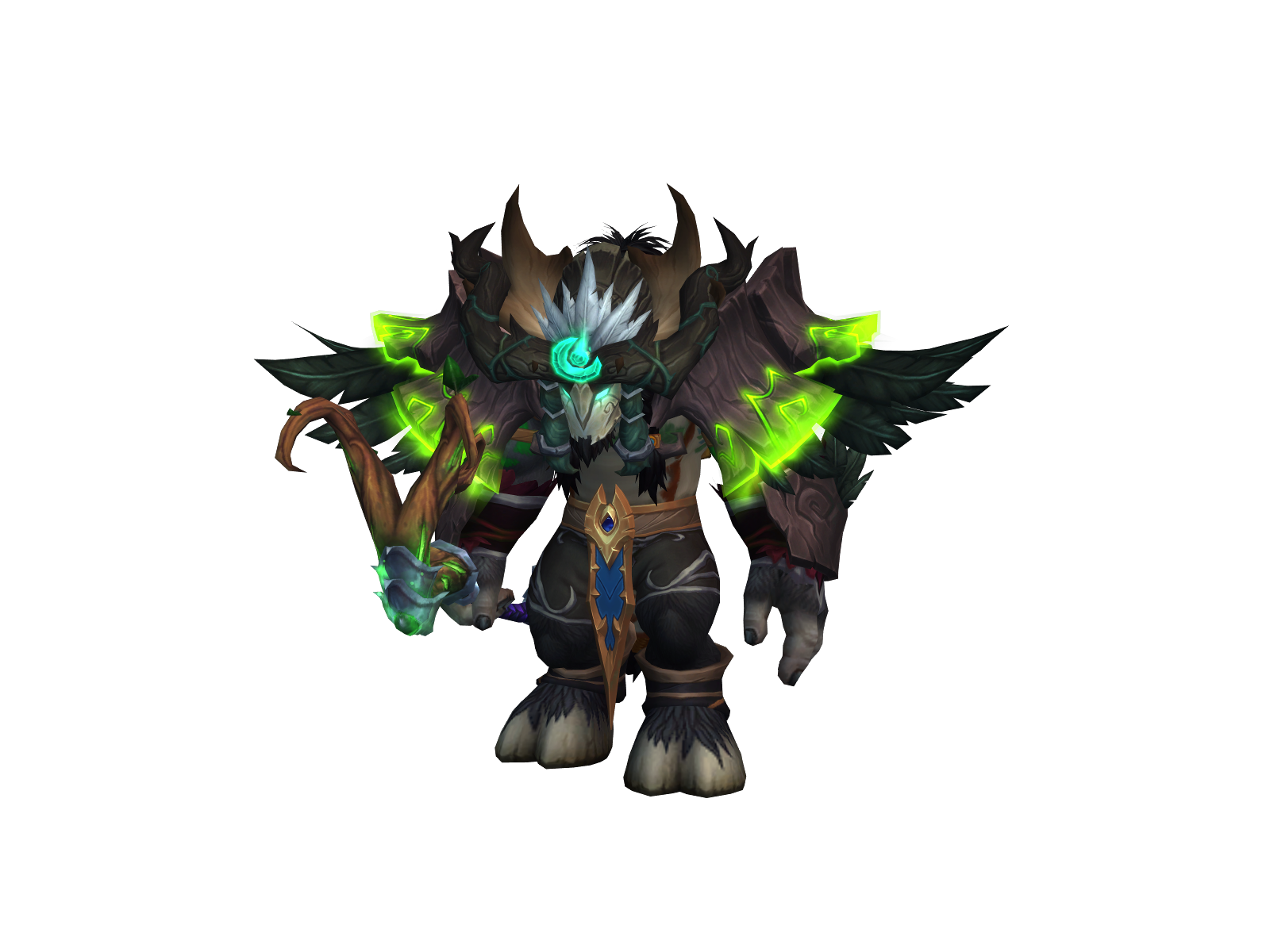 Gongbao 3D character render