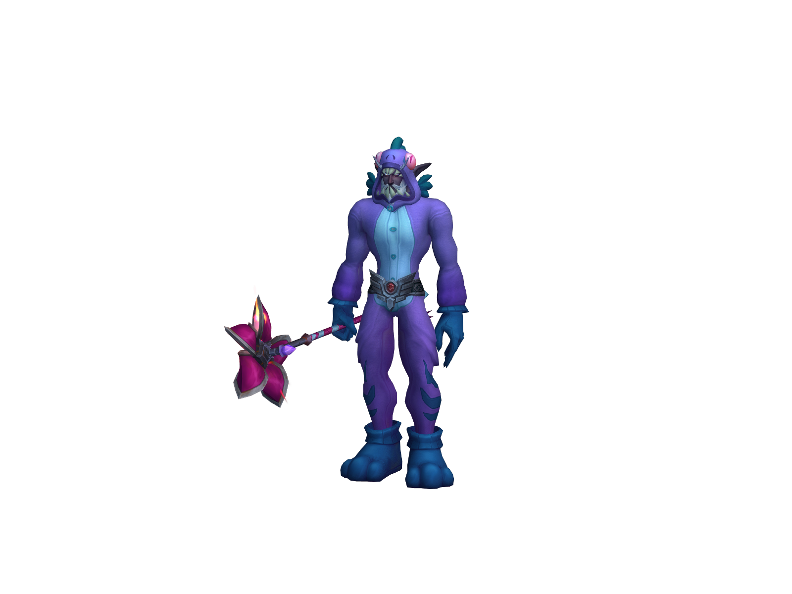 Saintsauce 3D character render