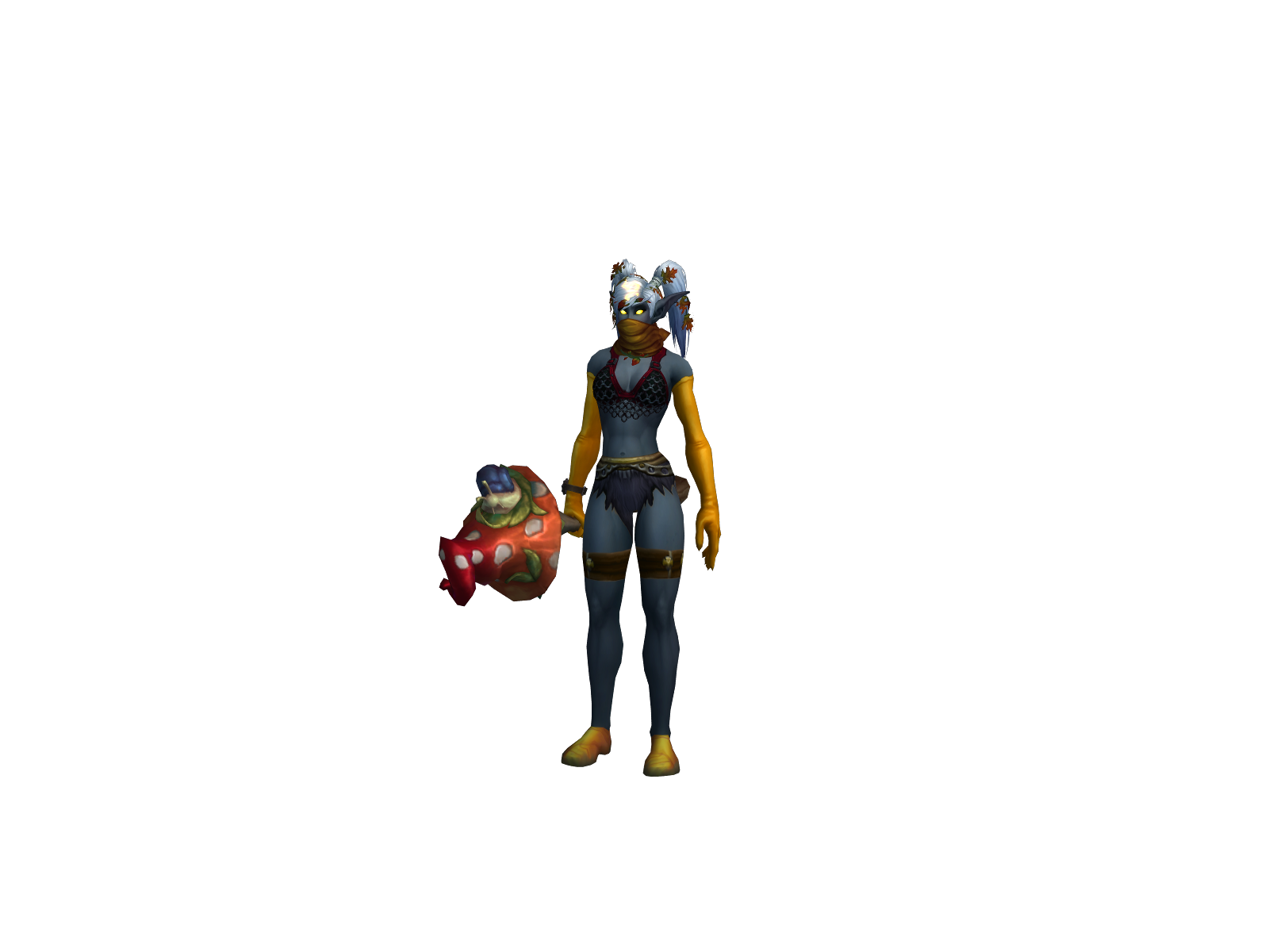 Místybaë 3D character render