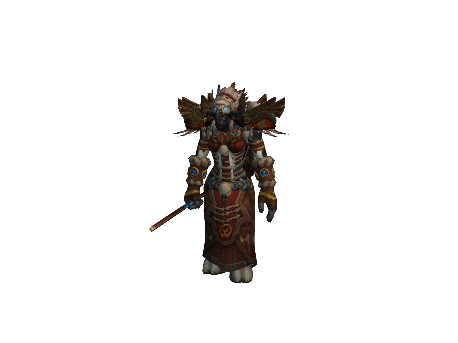 Druost 3D character render