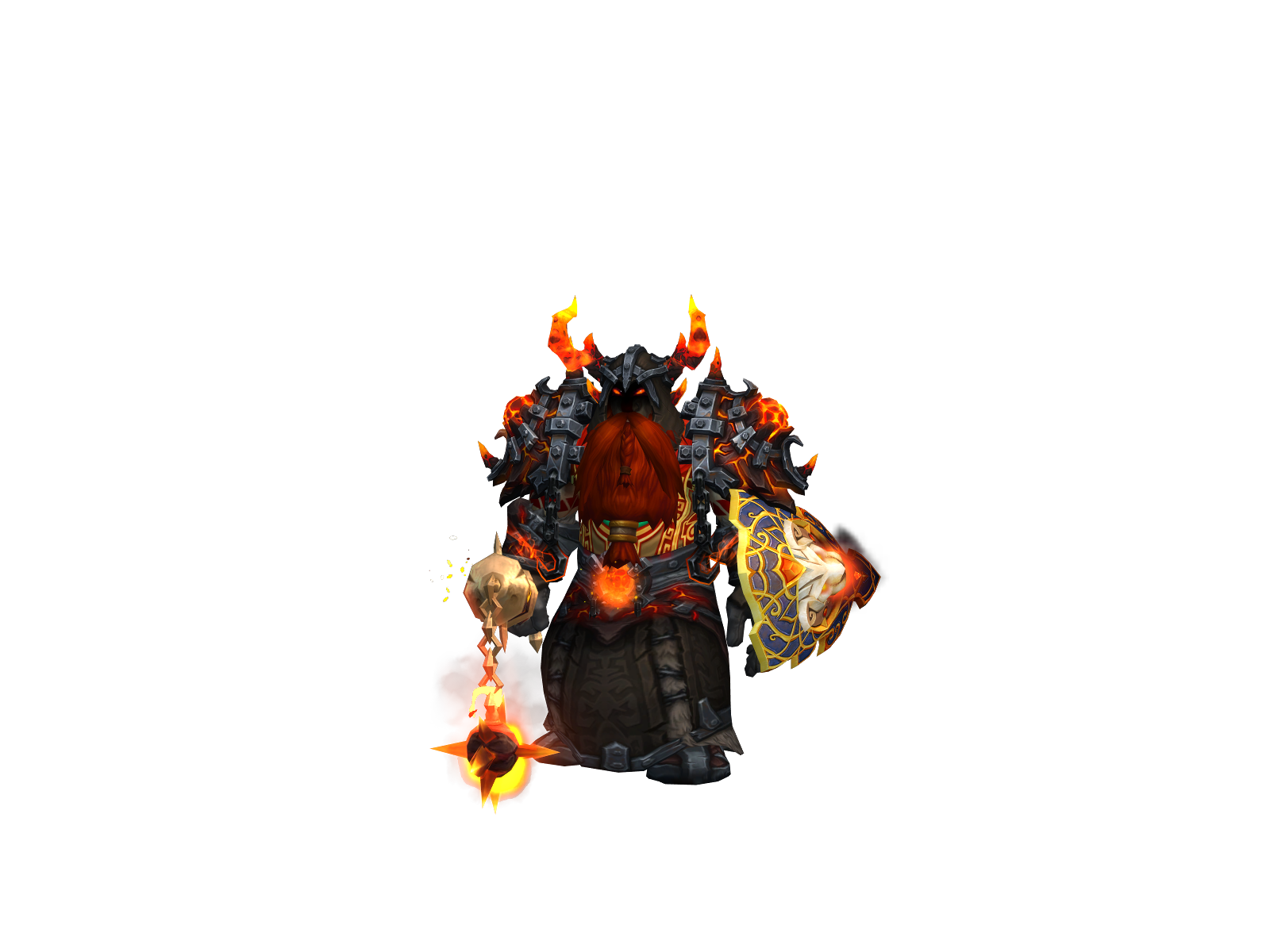 Watershield 3D character render