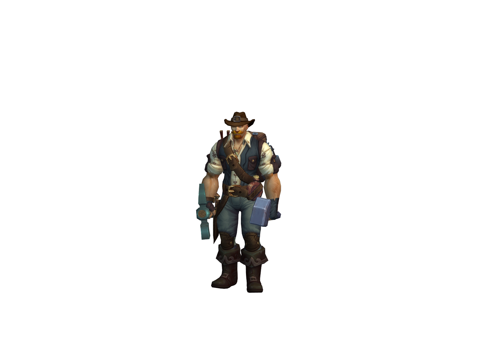 Stoneko 3D character render
