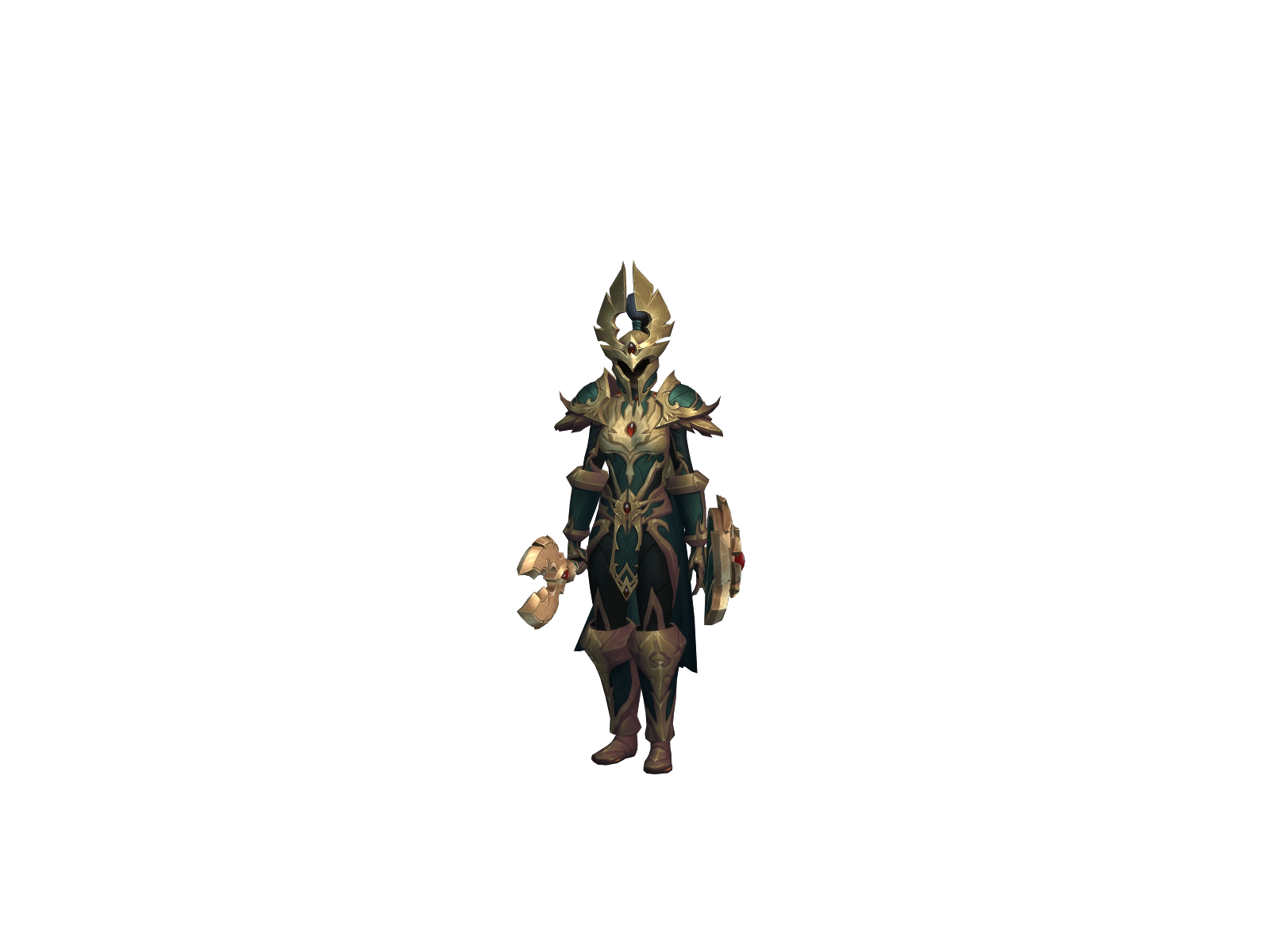Neans 3D character render