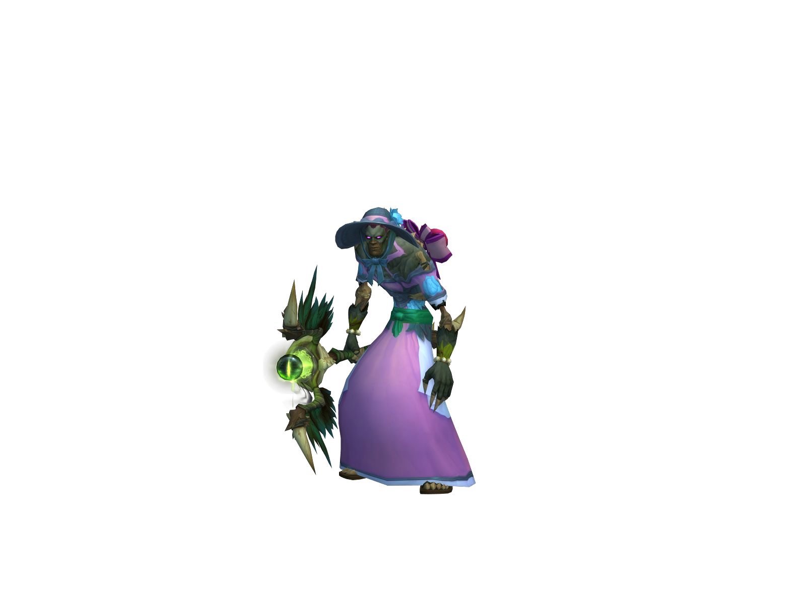 Waimushi 3D character render