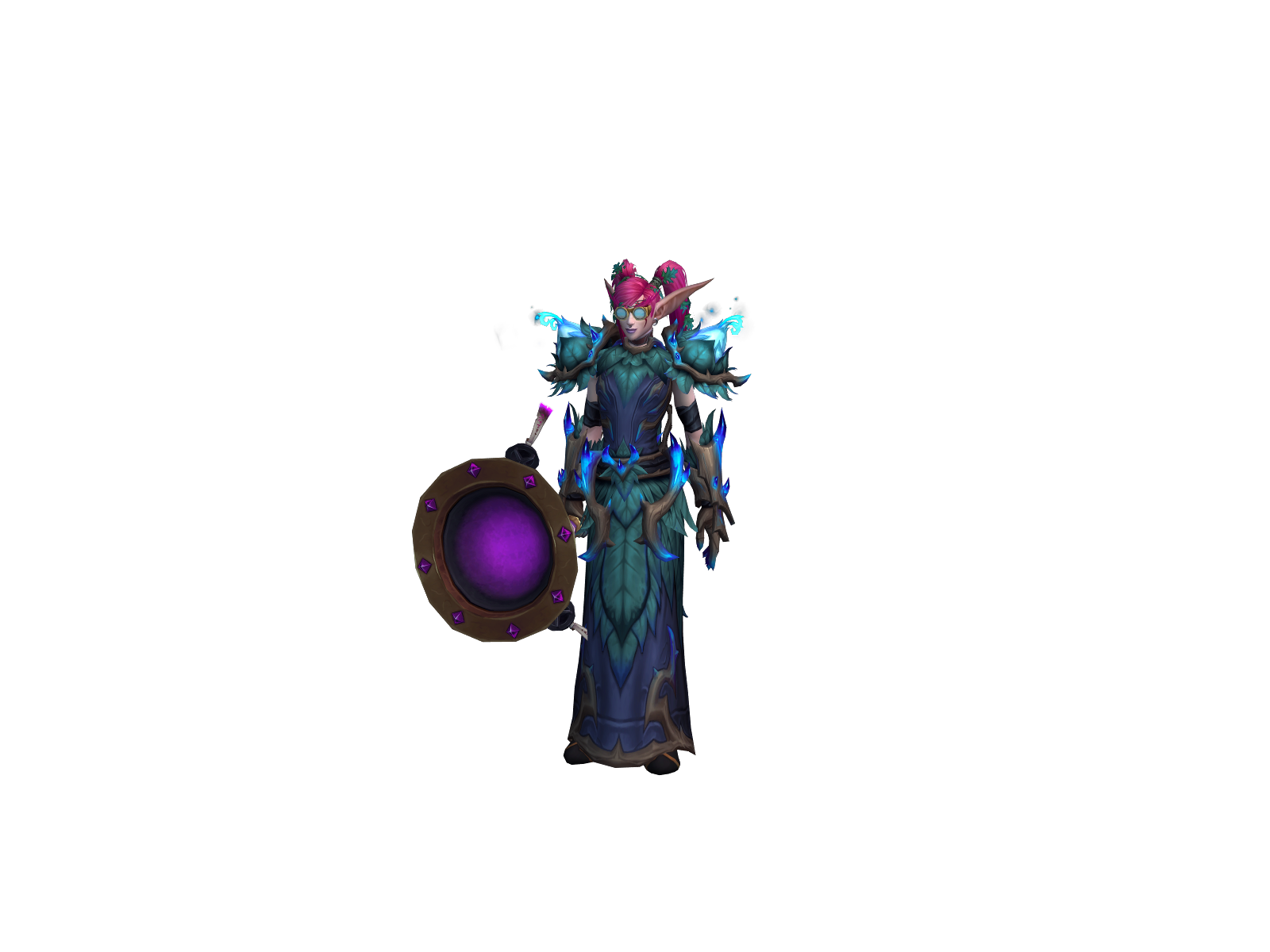 Windlike 3D character render