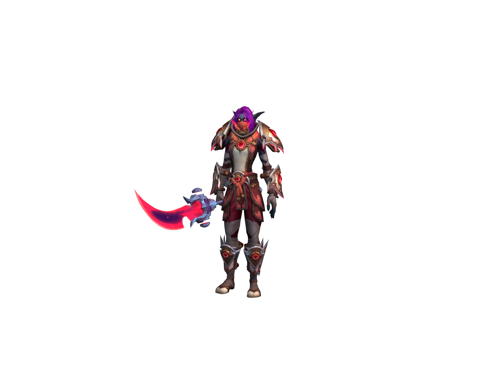 Heretoroll 3D character render