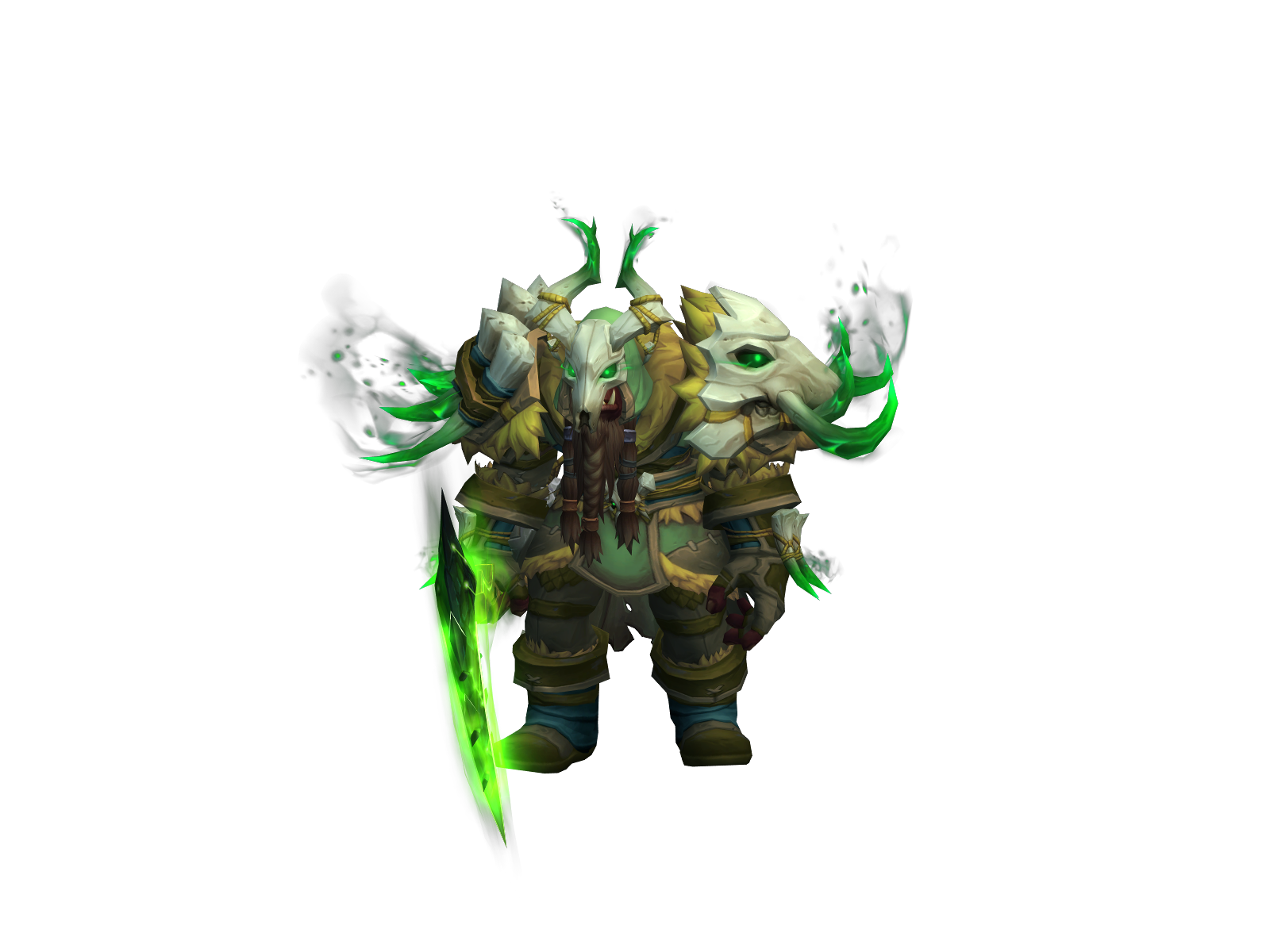 Paultry 3D character render