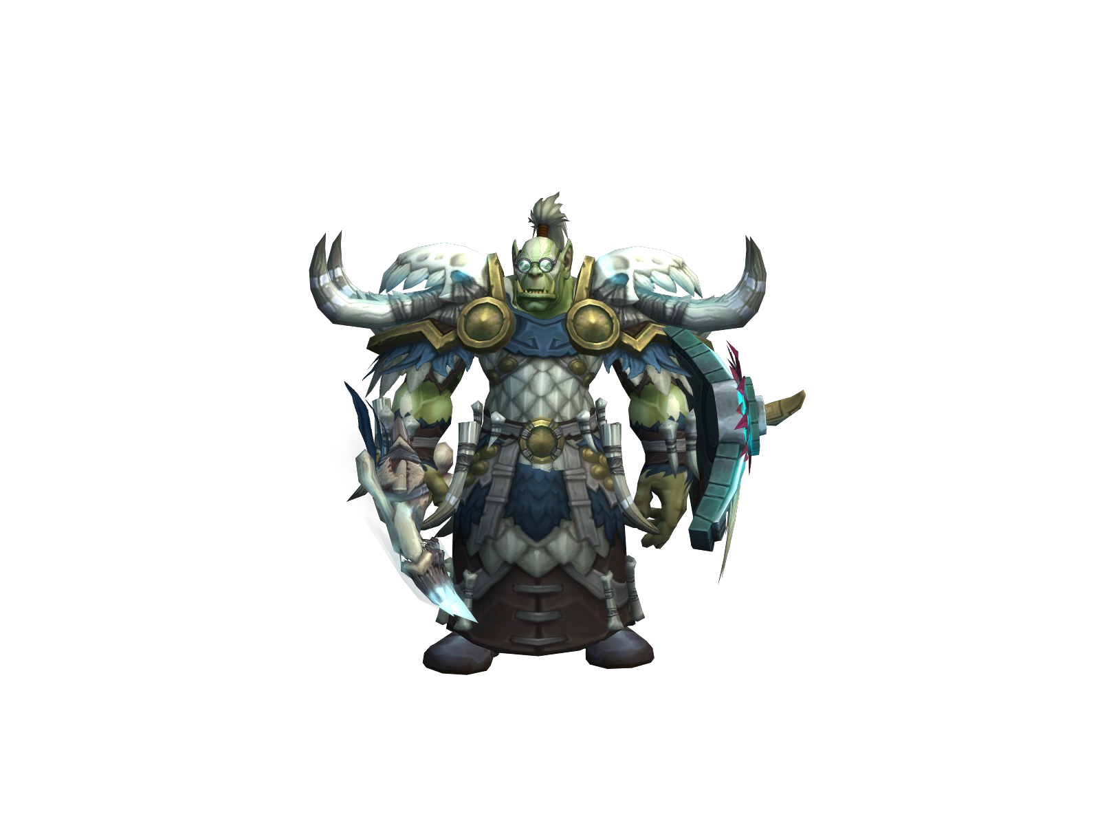 Grimster 3D character render