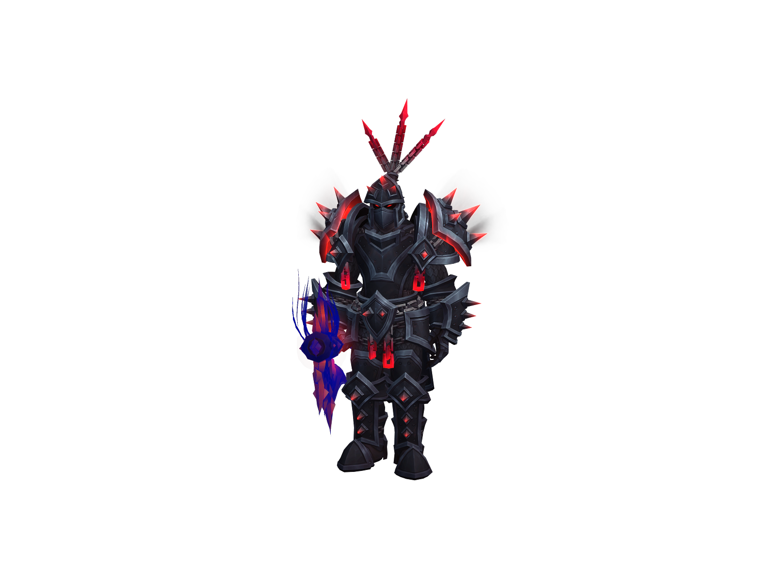 Grayshield 3D character render