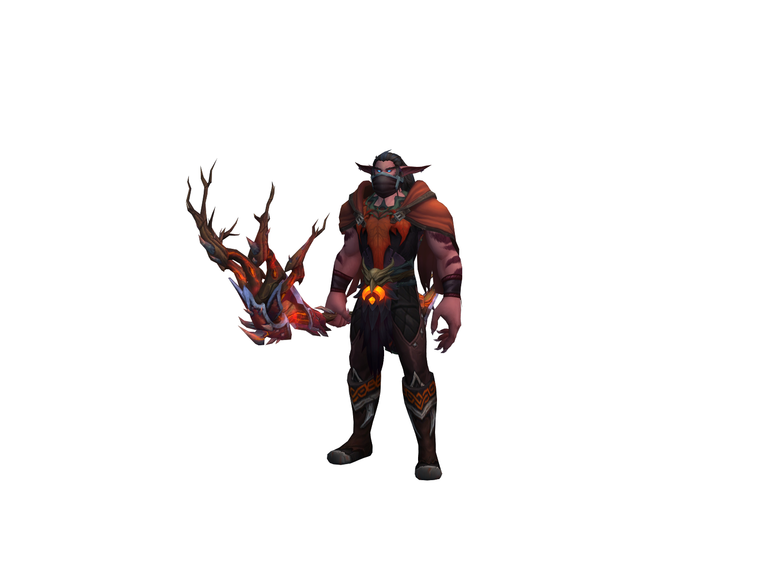Terodrew 3D character render