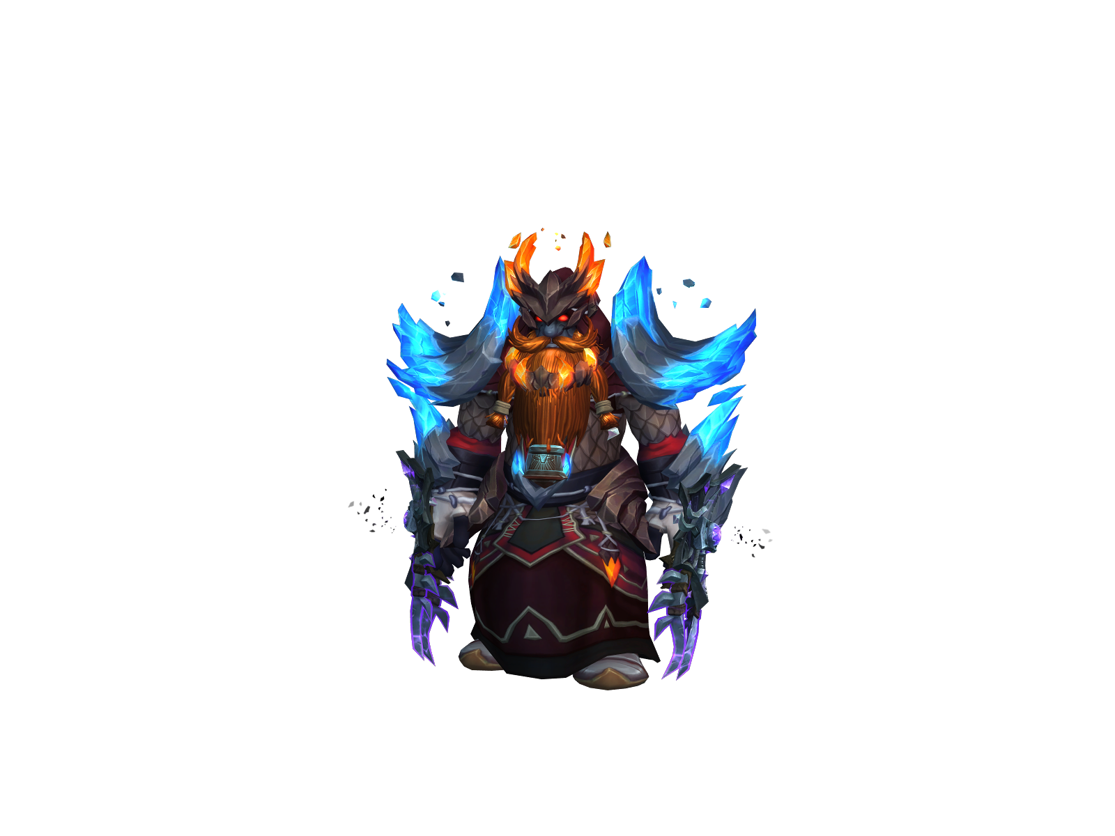 Bubbabakdoor 3D character render