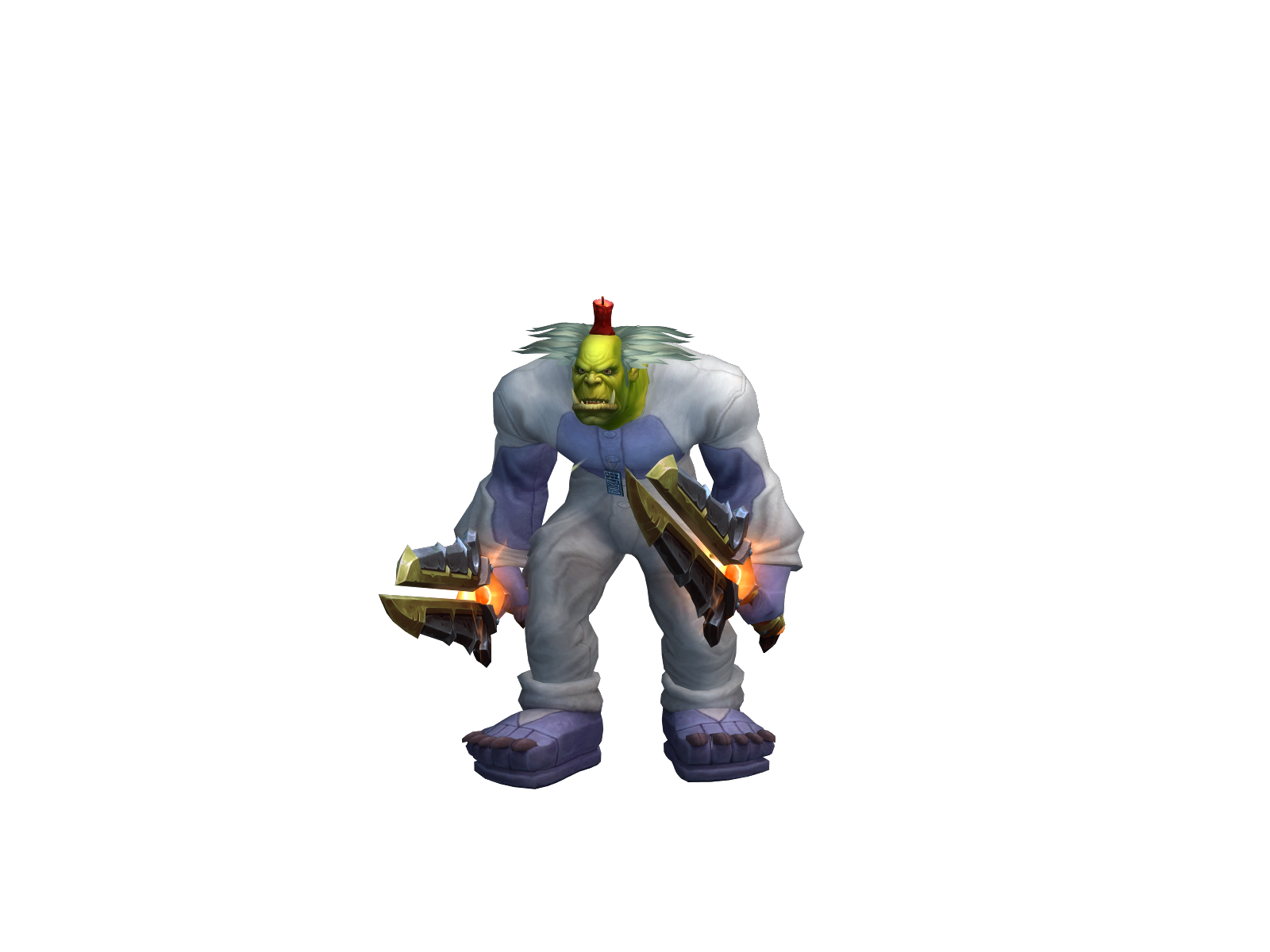 Qttrrog 3D character render