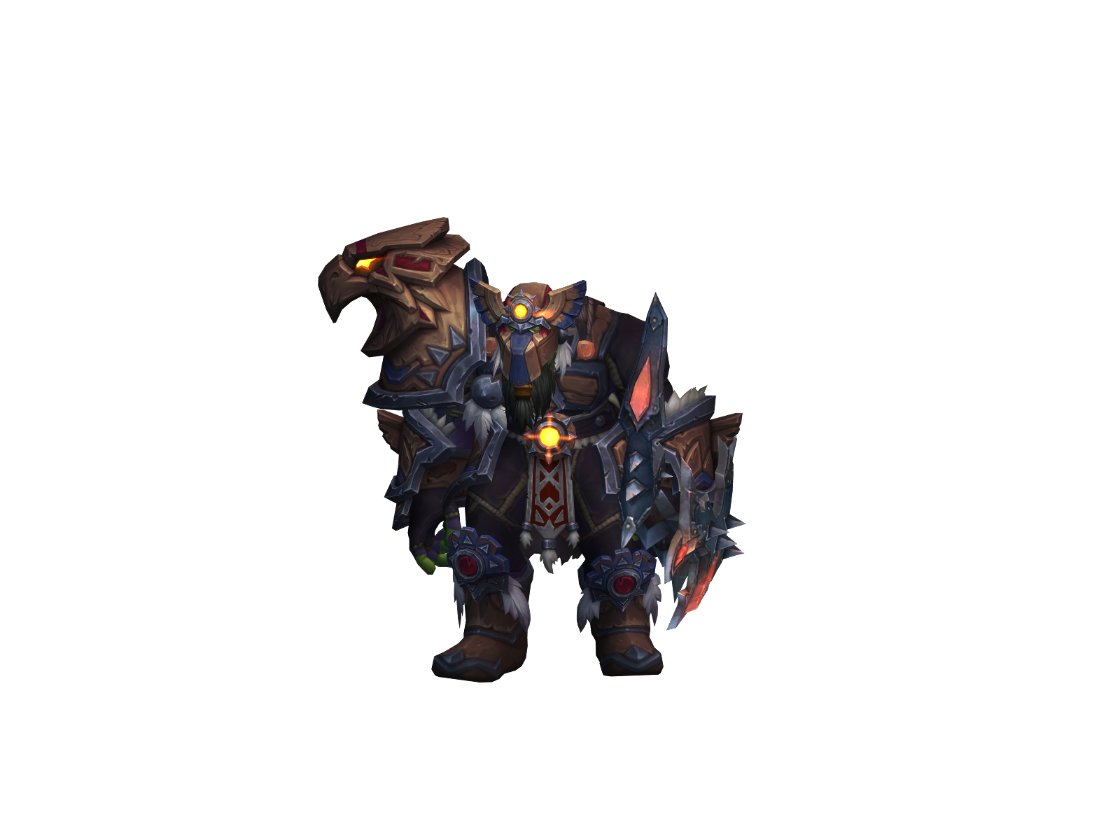 Týroñe 3D character render