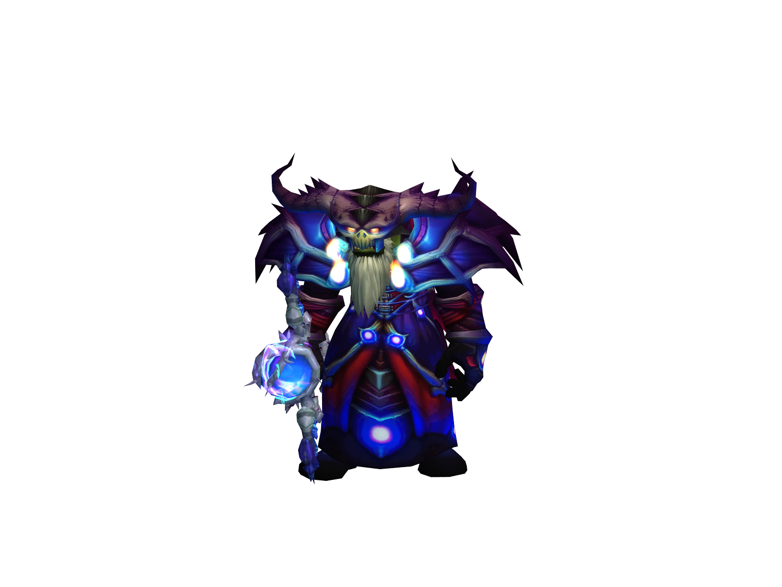 Wâaagh 3D character render