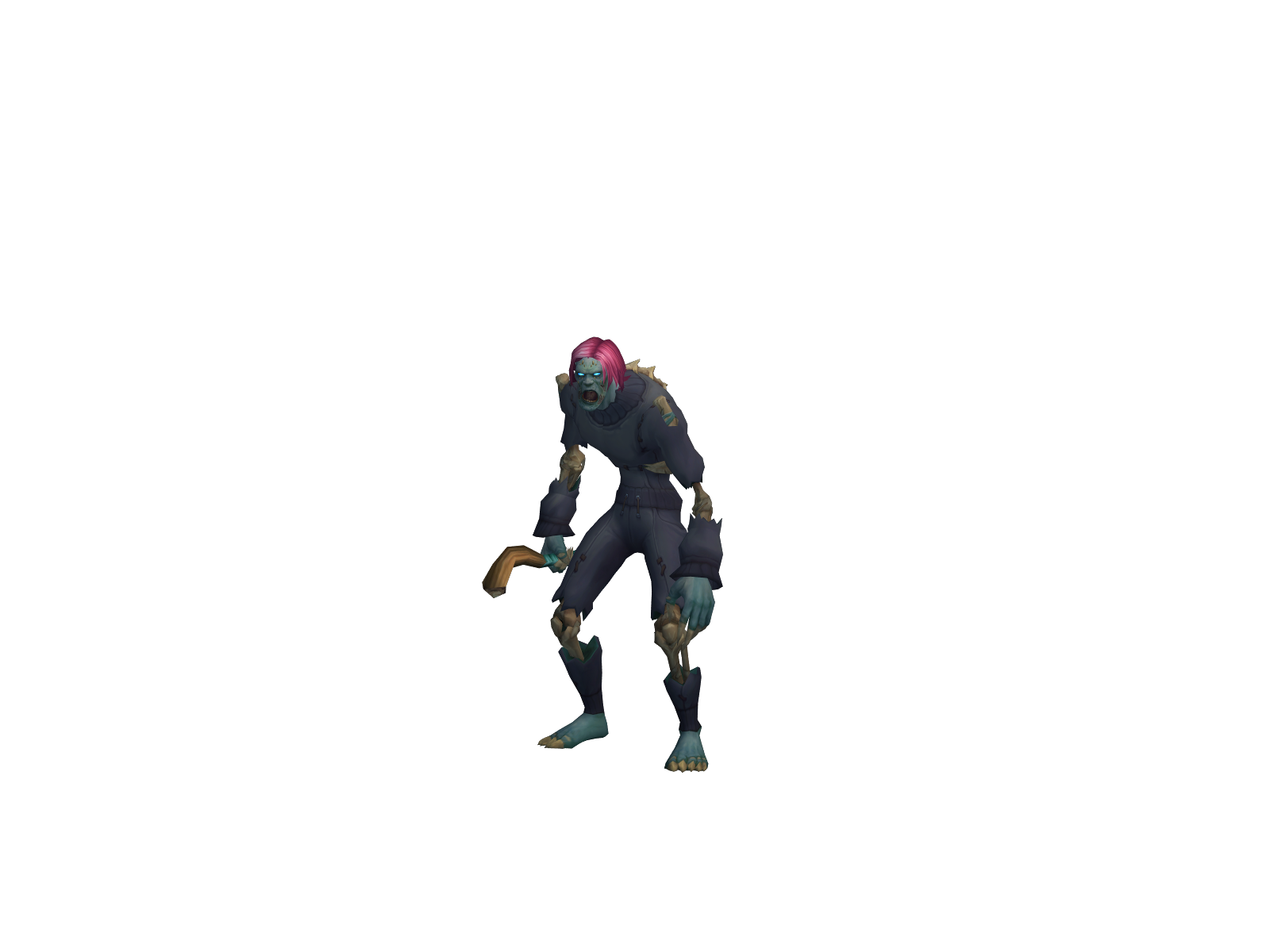 Zerodi 3D character render