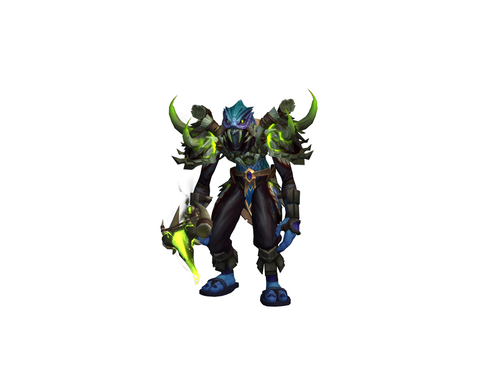 Wulfbangfist 3D character render