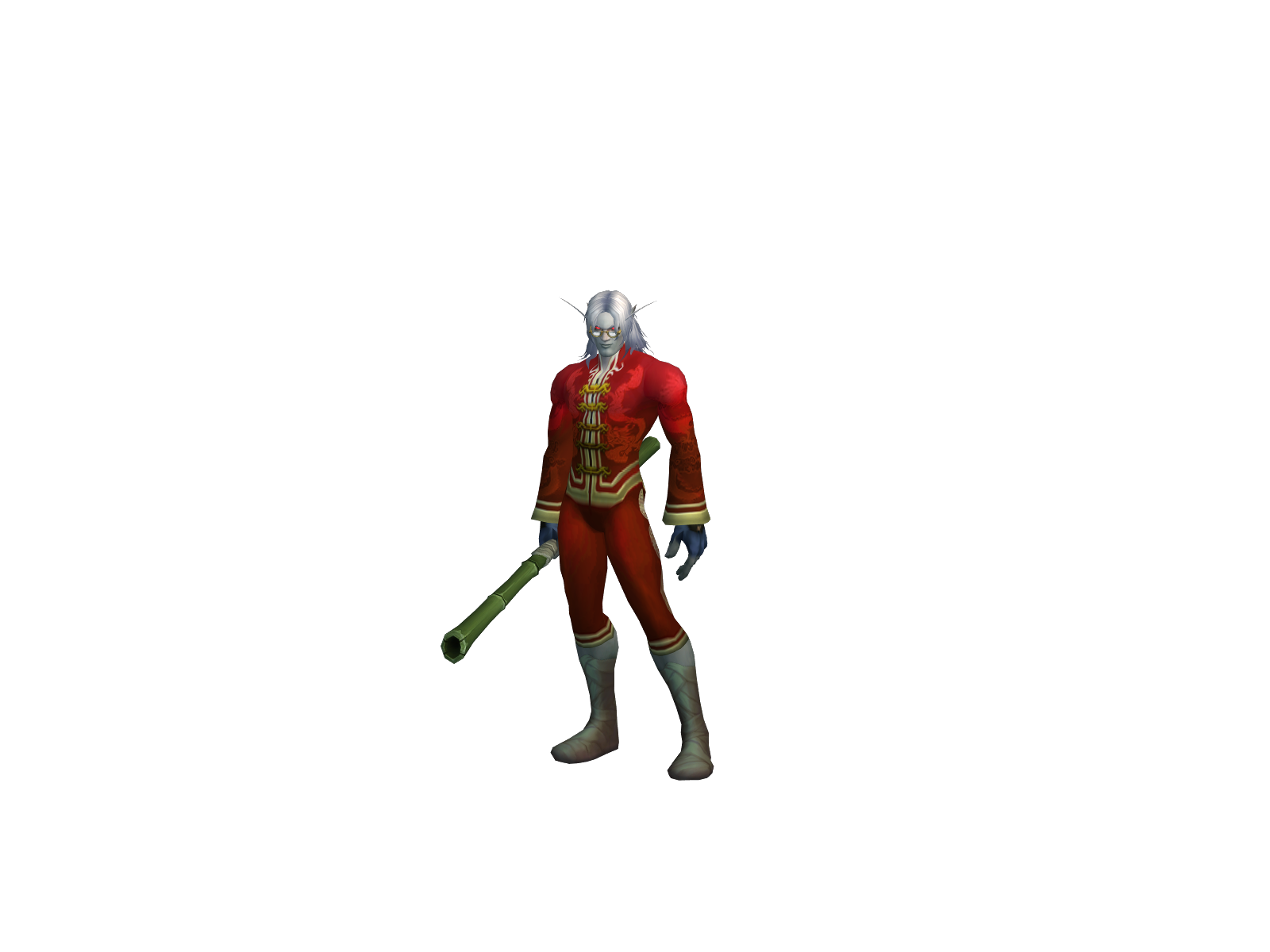 Mugong 3D character render