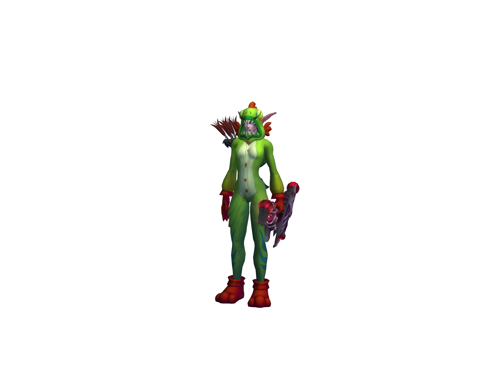 Ewiyar 3D character render