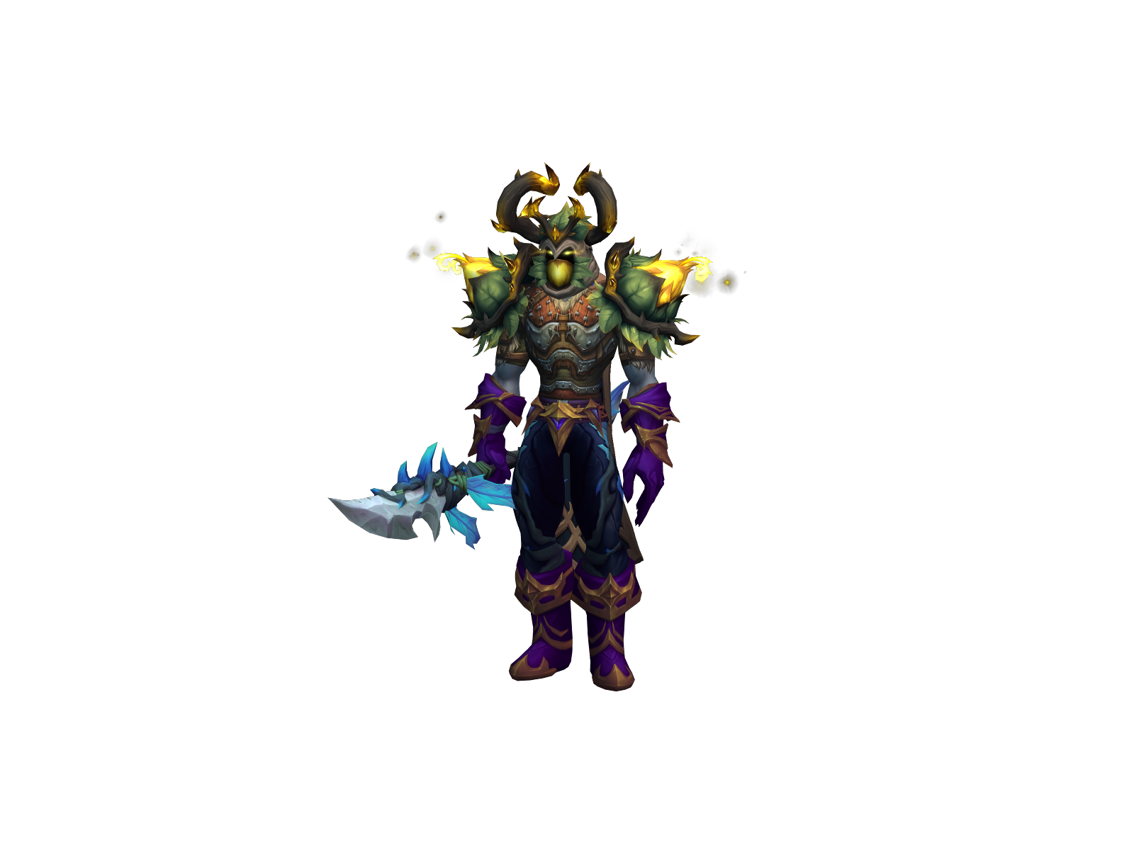 Tbdruid 3D character render