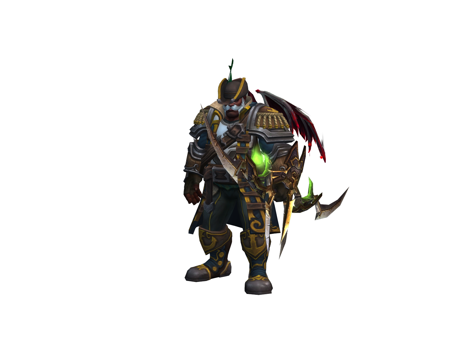 Mixraon 3D character render